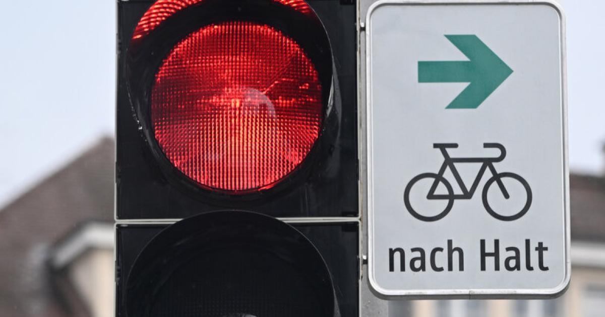 Rot Uber Ampel Fahren