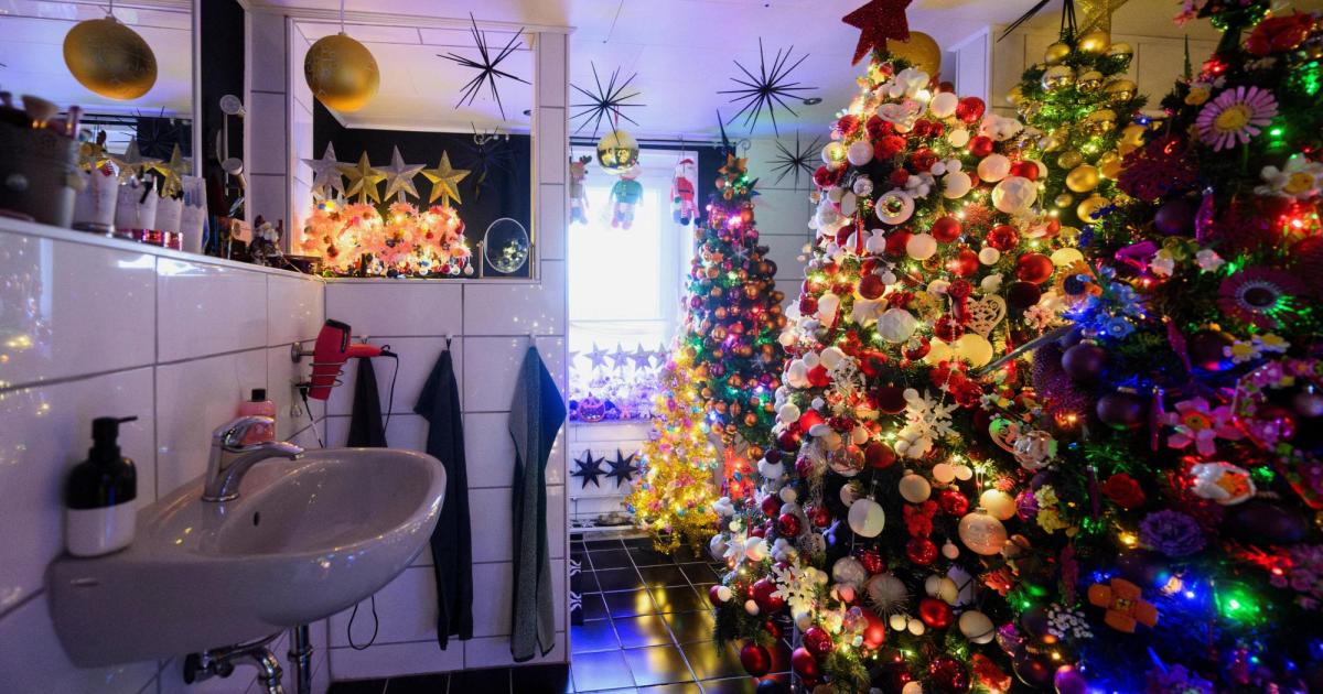 Sogar-am-Klo-Diese-Familie-hat-unfassbare-621-Weihnachtsb-ume-im-Haus