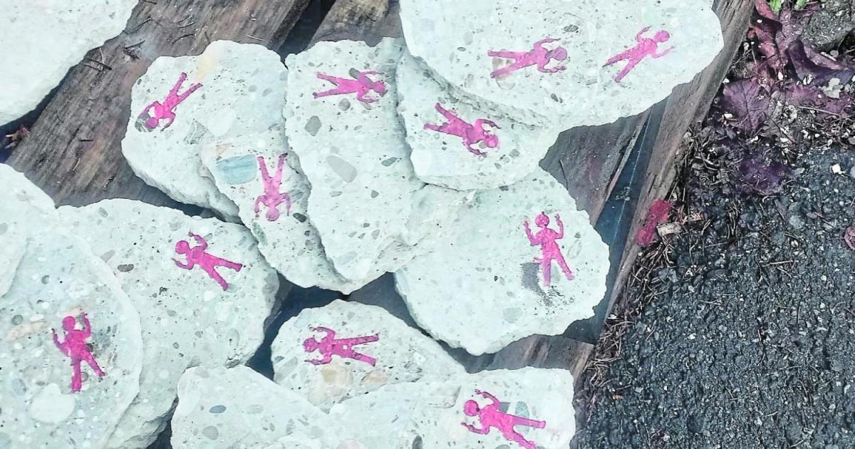 That’s what remained of the Lamarr department store: rubble became trivets