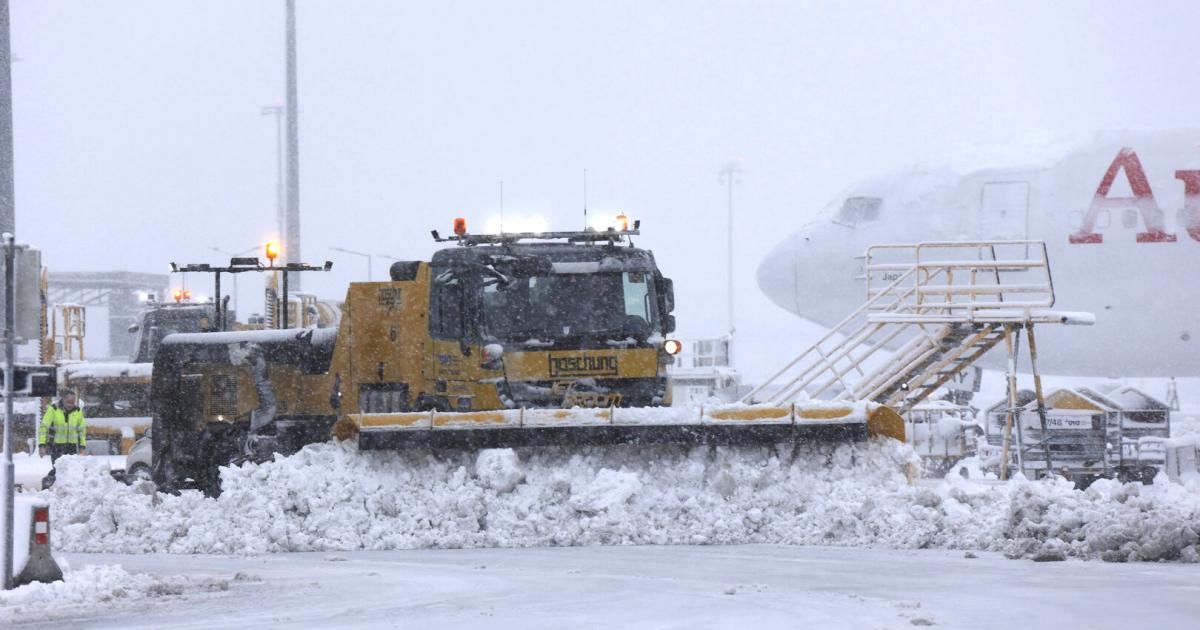 Extremwetter: Der Schnee warf Österreich aus der Bahn