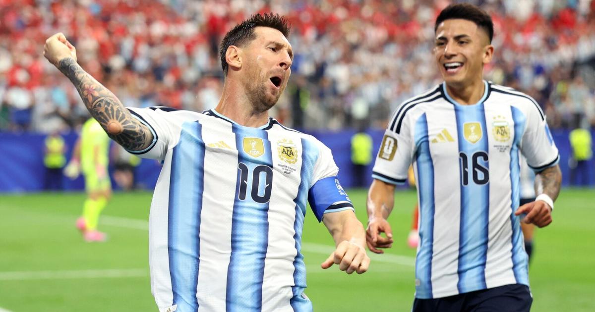 Messi against Austria: penalty awarded, goal record achieved