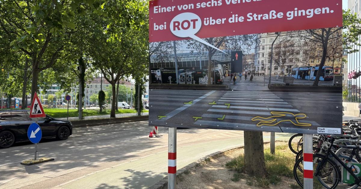 Warnschilder-gegen-Rotg-nger-Schockbild-ohne-Schockwirkung