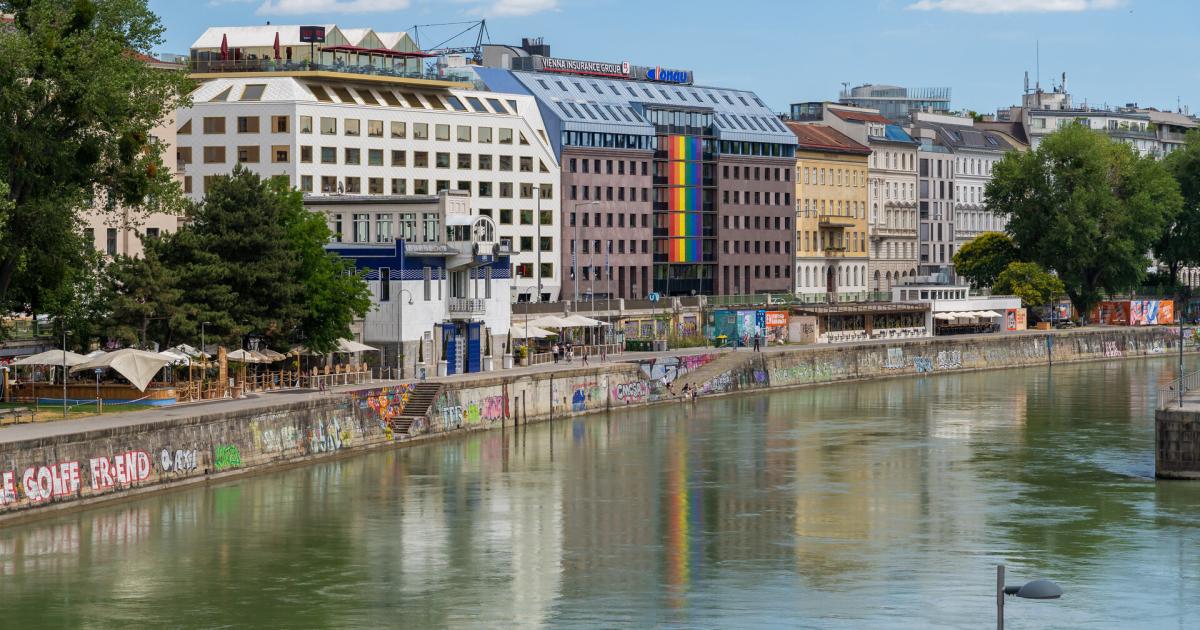 Wiener-Donaukanal-Illegale-Bierverk-ufer-auf-dem-R-ckzug