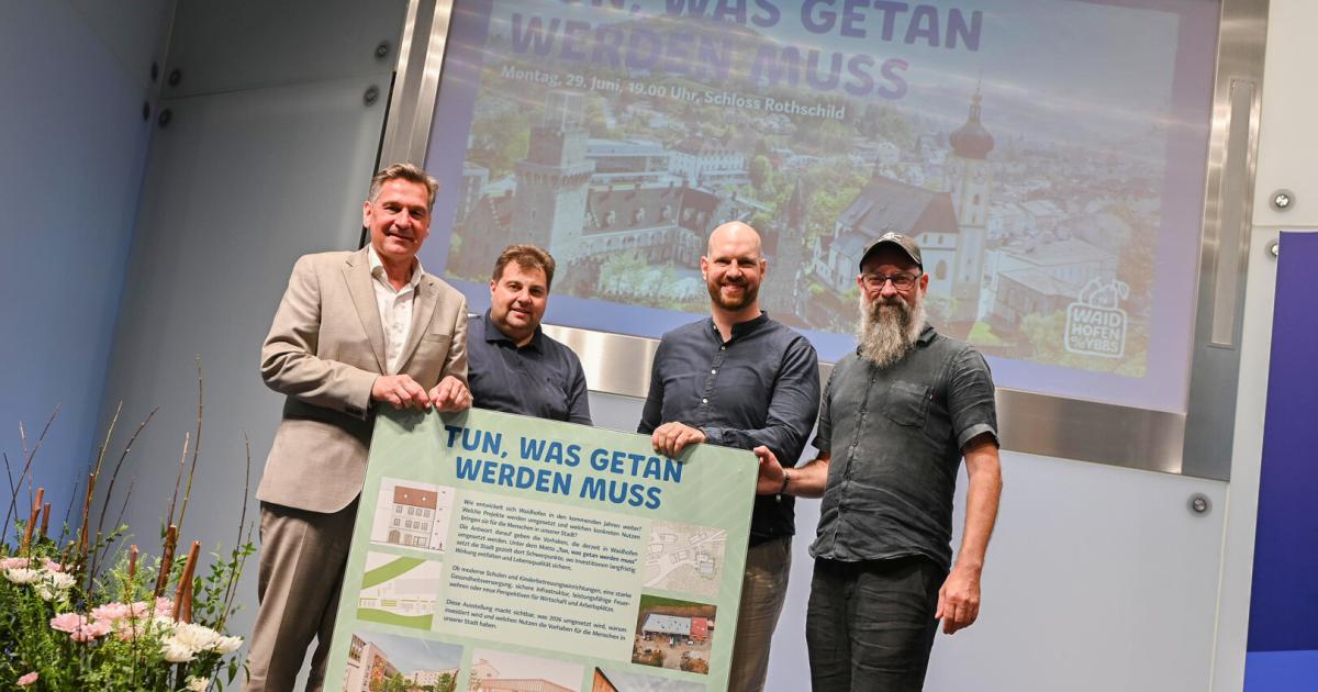 Dreier-B-ndnis-pr-sentierte-mit-Sparstift-geschriebene-Projekte
