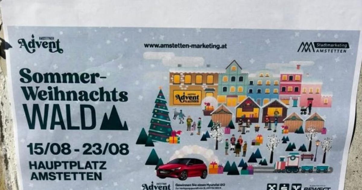 -rger-ber-Fake-Plakat-zu-Sommer-Weihnachtswald-in-Amstetten