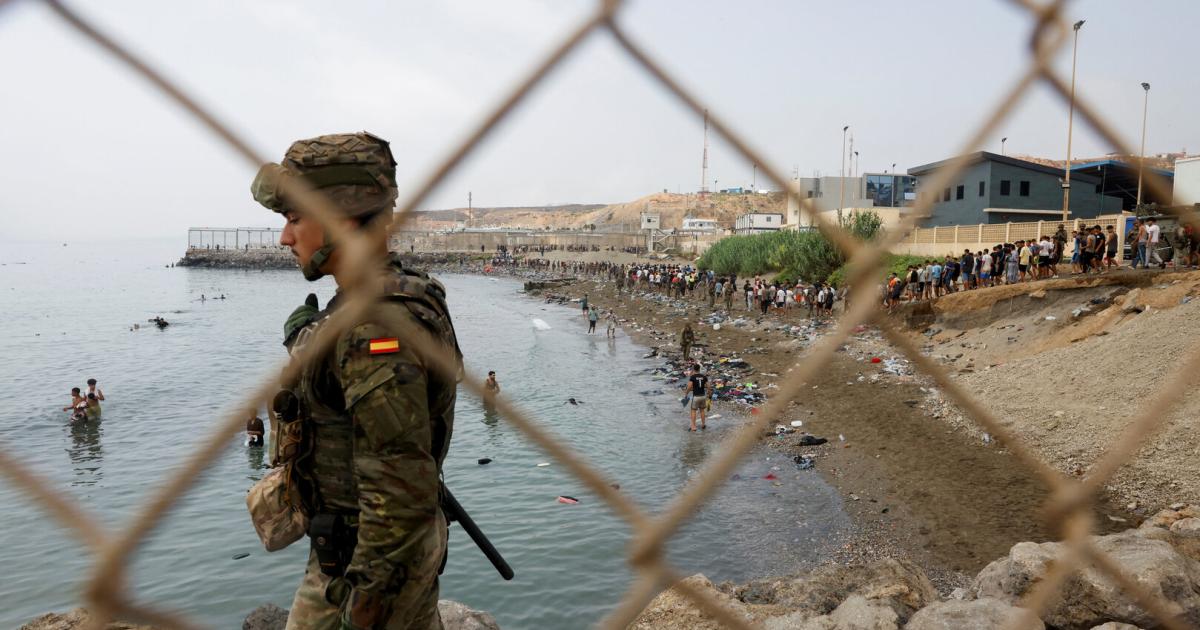 60,000 migrants: Ceuta rush as an “attack” on Spain