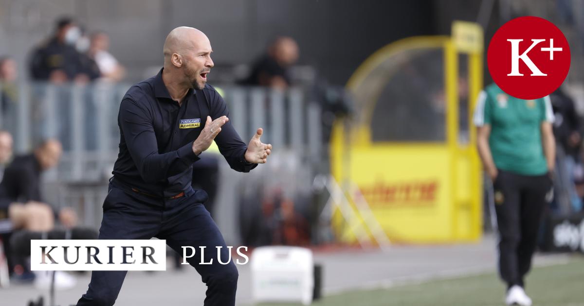 Sturm Trainer Ilzer Riesensache Wenn Wir Bei Rapid Gewinnen 