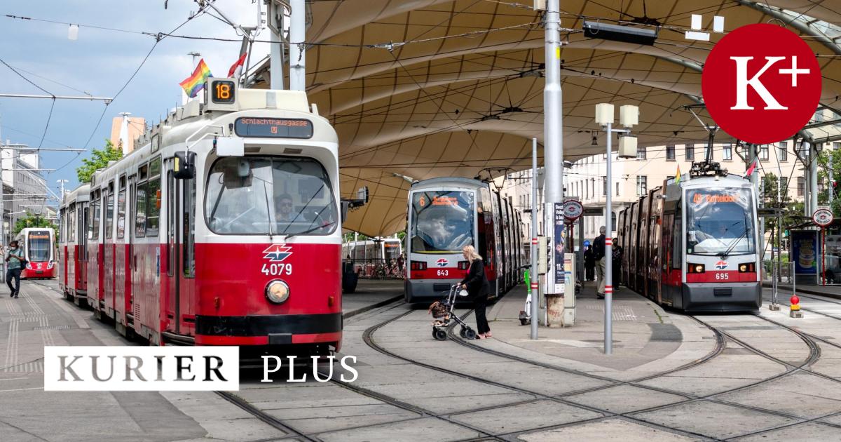 The old red tram is on the verge of extinction