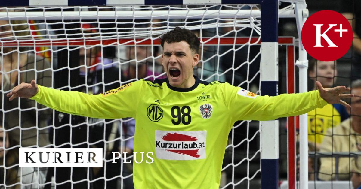 Handball team goalie Constantin Möstl before the World Cup: “Then we can dream”