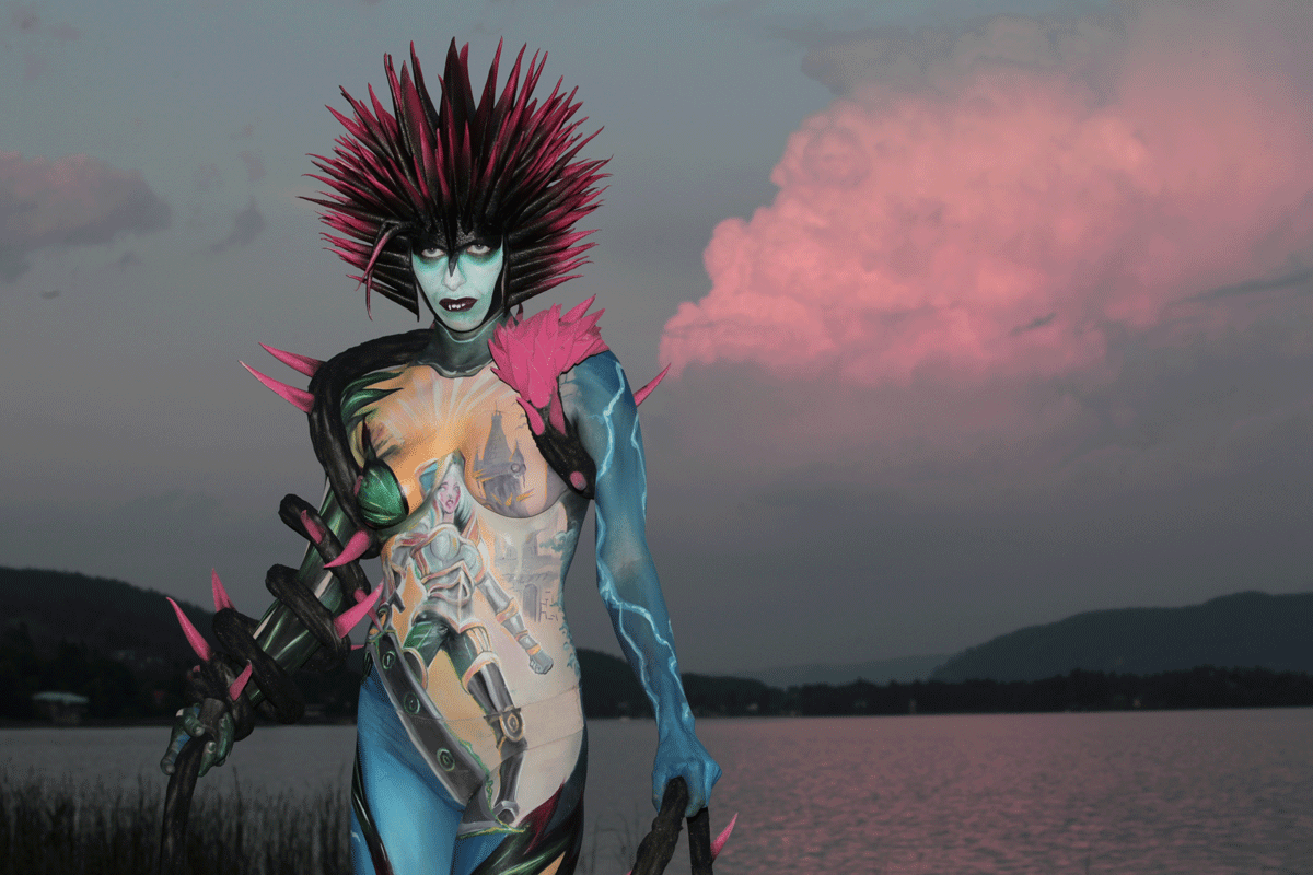 Die Bilder vom 18. World Bodypainting Festival
