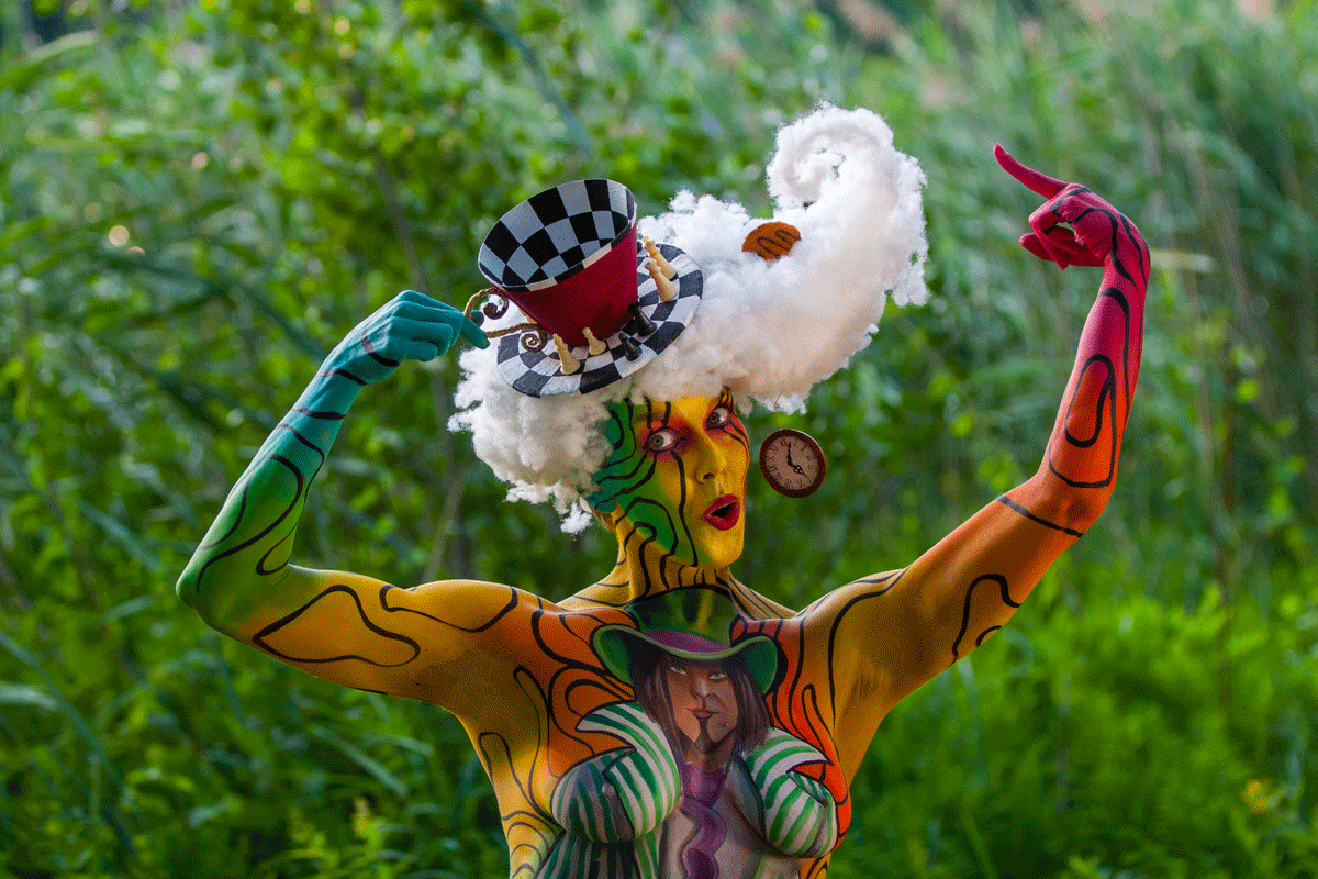 Mehr als nur sexy: Bilder vom World Bodypainting Festival