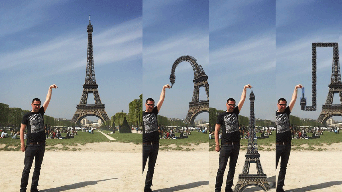 Wenn man das Internet bittet, seine Urlaubsfotos zu photoshoppen