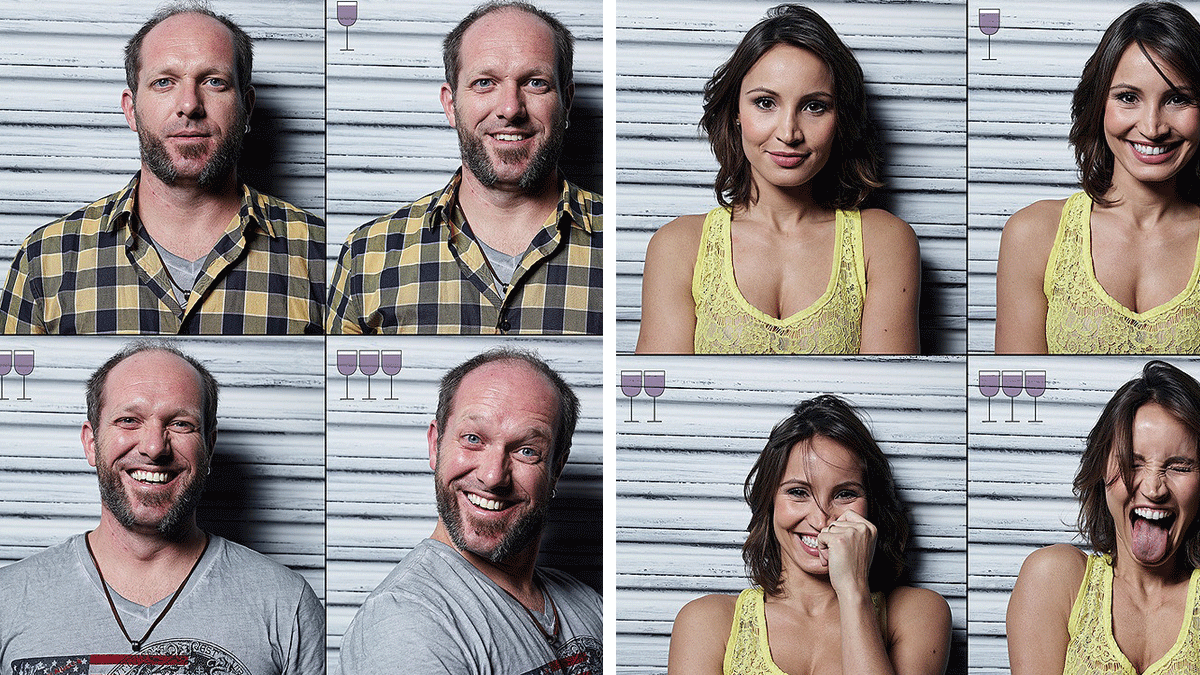 Diese Menschen trinken sich schön