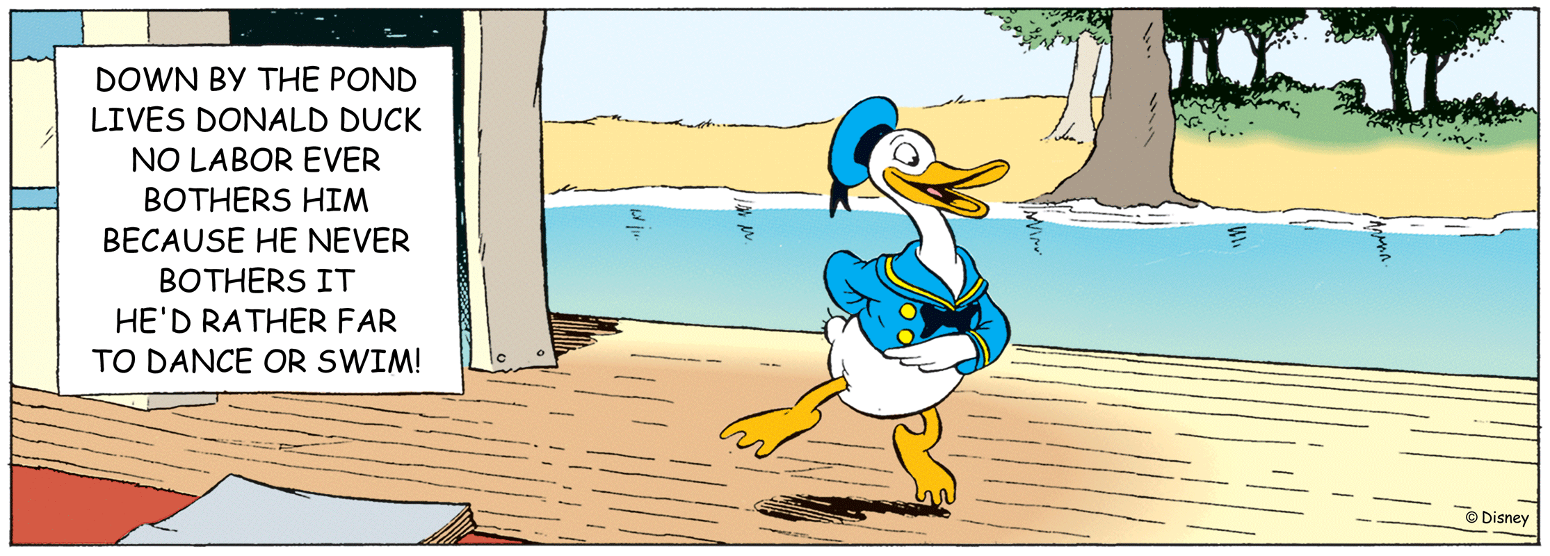 9. Juni 1934: Donald Duck erblickt das Licht der Leinwand und feiert seinen ersten Kurzauftritt in einem Disney-Film: In "Die kluge Henne" ("The Wise Little Hen") spielte Donald aber nur eine kleine Nebenrolle. Von Walt Disney selbst wurde übrigens festgelegt, dass Donald Duck an einem Freitag den 13. geboren wurde, um seinen Status als Pechvogel zu unterstreichen.
