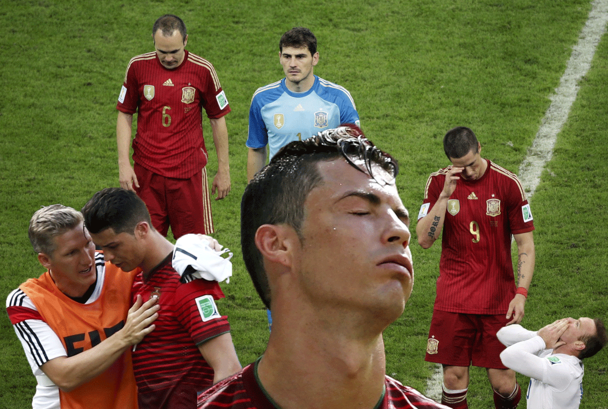 Der ist mitunter wirklich zum Heulen. Nicht für uns Fans, natürlich. An Spielen haben wir nämlich bereits Großes erlebt. Man denke an das 4:0 Deutschlands gegen Portugal. Oder an das 5:1 der Niederlande gegen Spanien. Aber wo Gewinner sind, da sind eben auch Verlierer - oder sollen wir sagen, Plärrer und Weinerlinge?