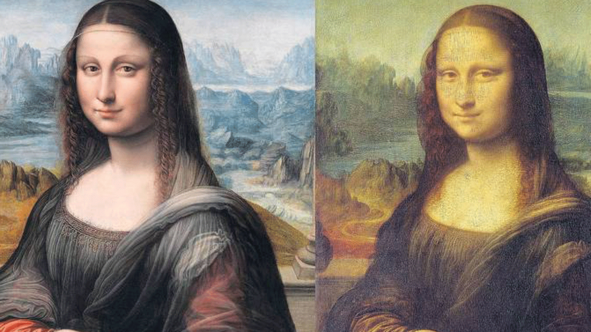 Rätsel: Malte Leonardo da Vinci die "Mona Lisa" als 3-D-Bild?
