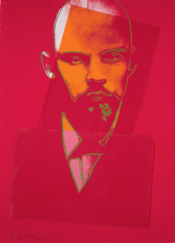 Andy Warhol, Lenin, 1987