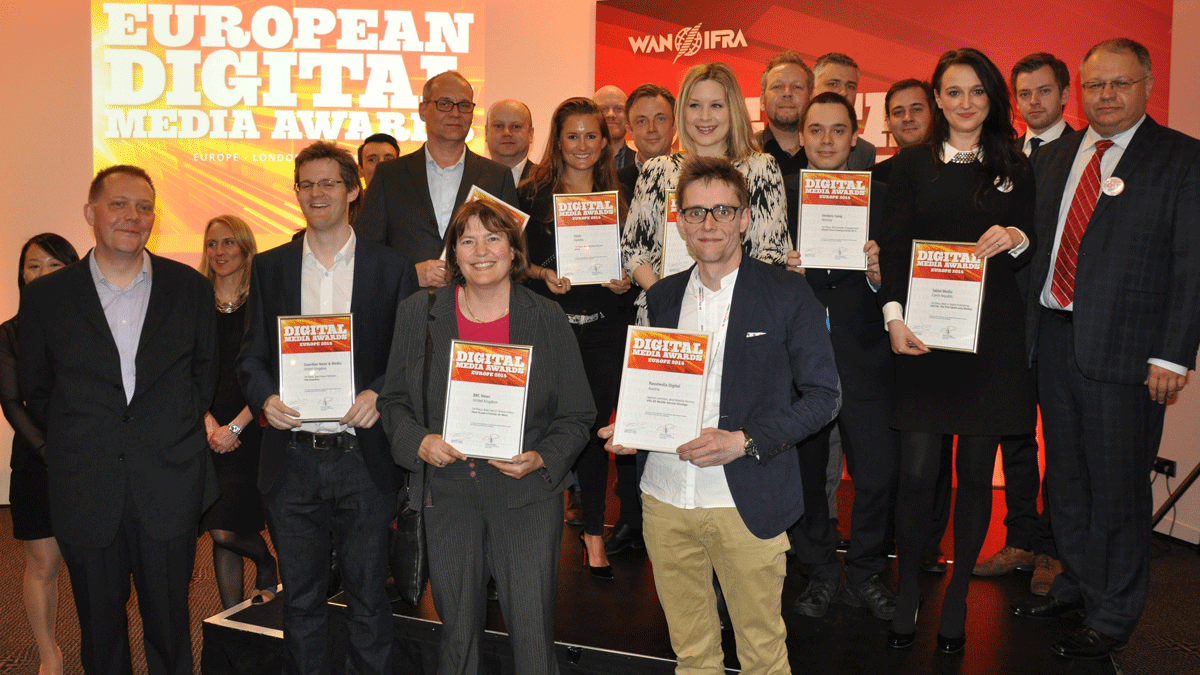 KURIER.at bei den European Digital Media Awards ausgezeichnet