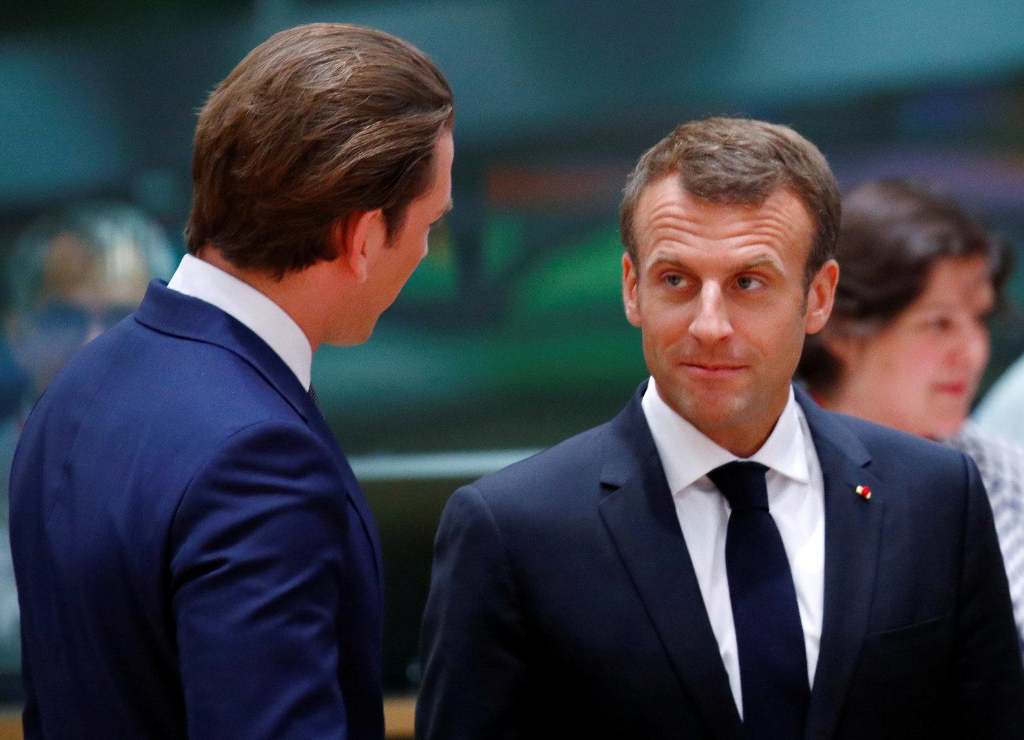 Macron stellt sich scharf gegen  Pläne aus Wien