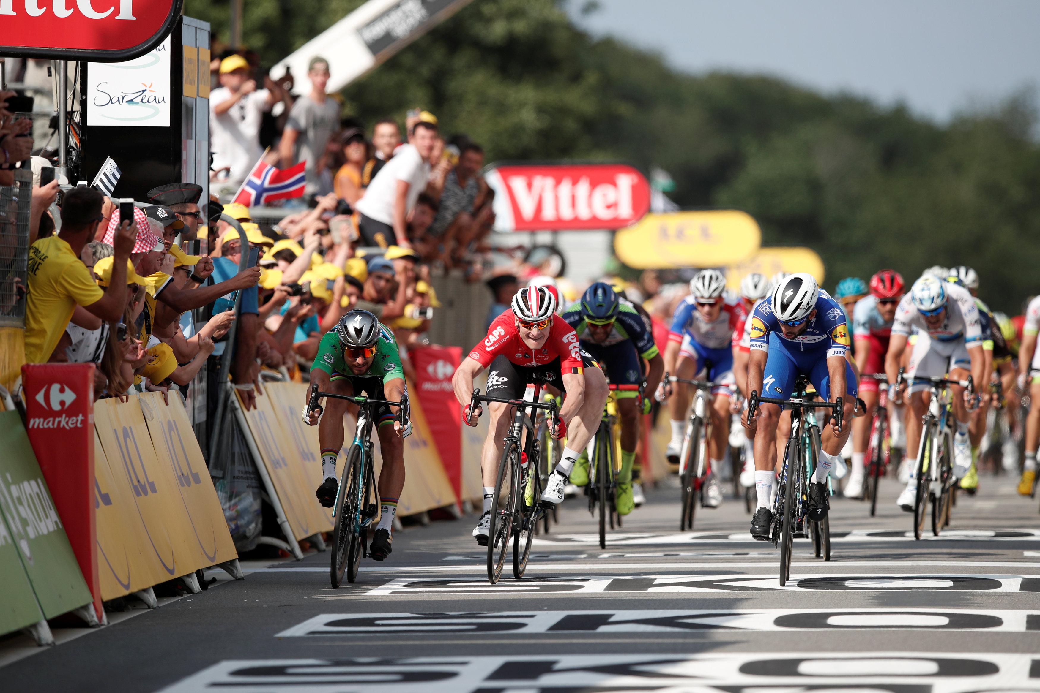 Zweiter Sieg für Gaviria auf vierter Tour-de-France-Etappe