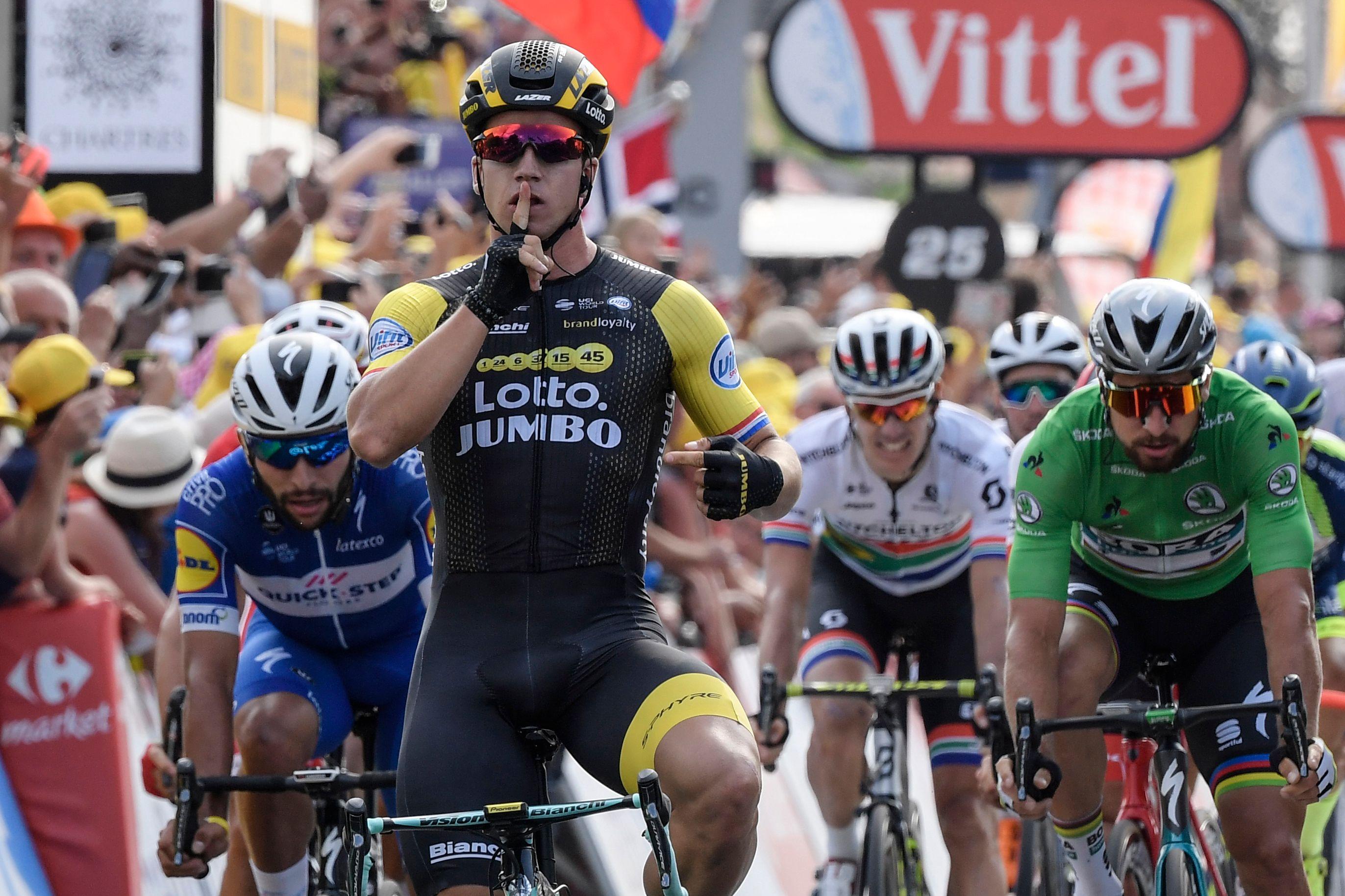 Niederländer Groenewegen triumphierte auf längster Tour-Etappe