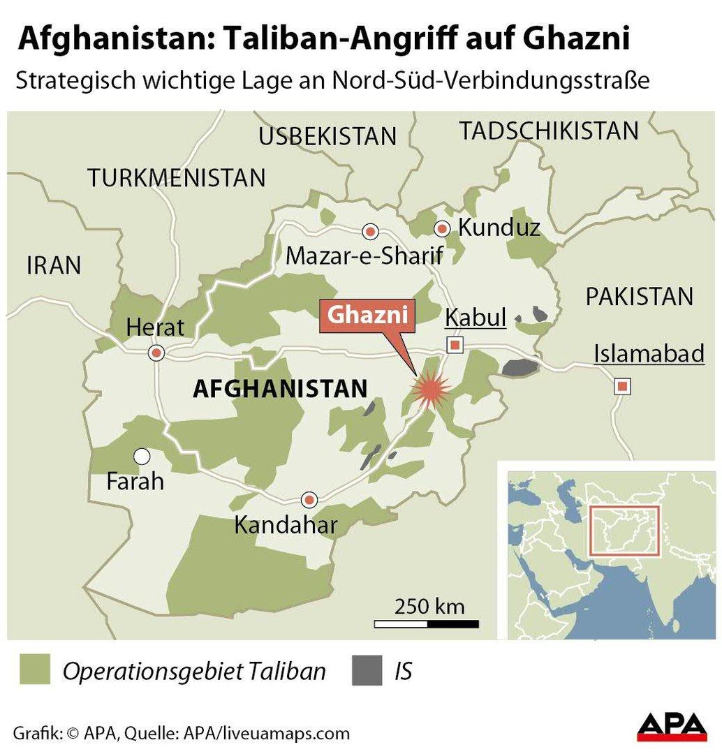 Afghanistan: Taliban-Angriff auf Ghazni