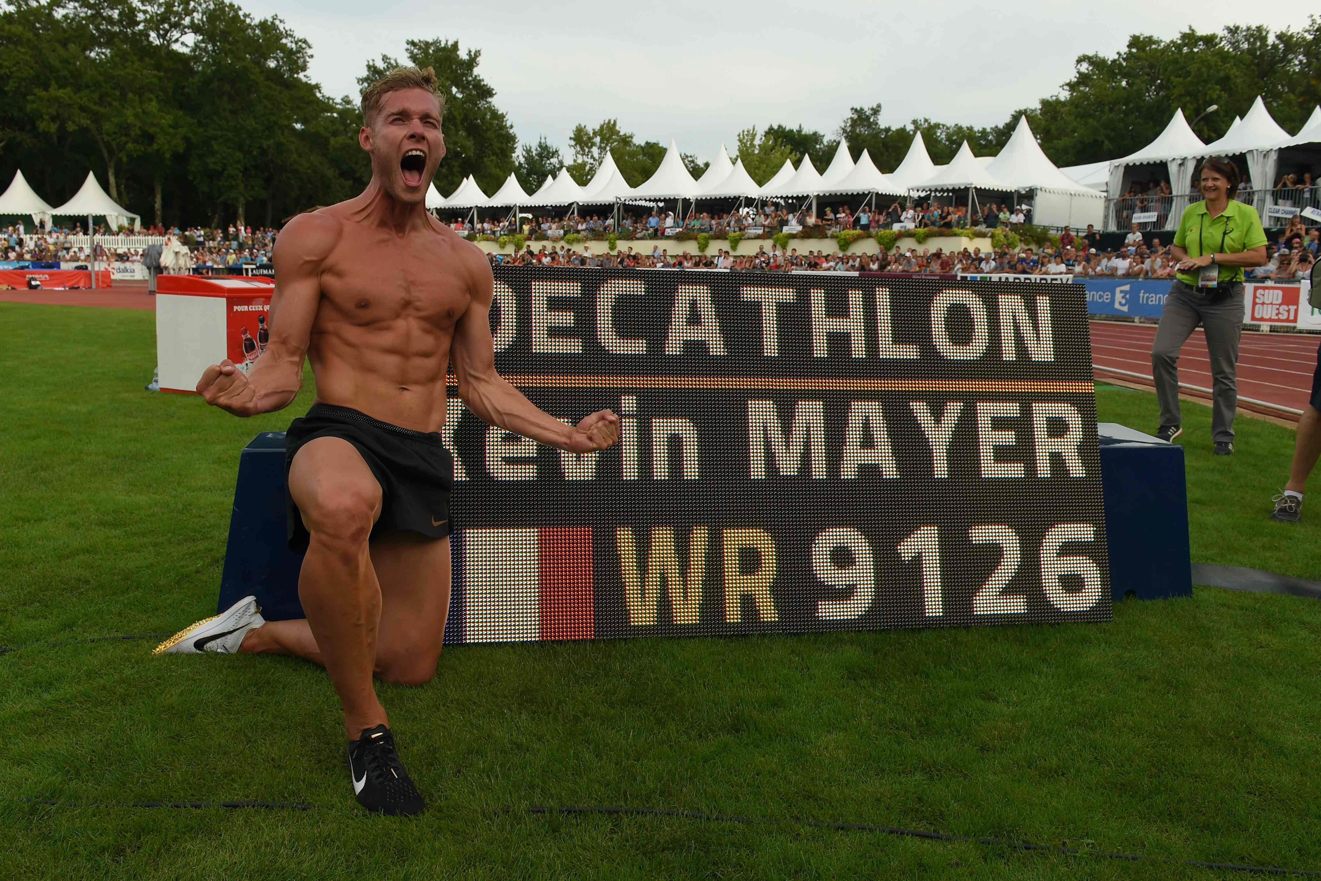 Franzose Mayer holte sich Zehnkampf-Weltrekord