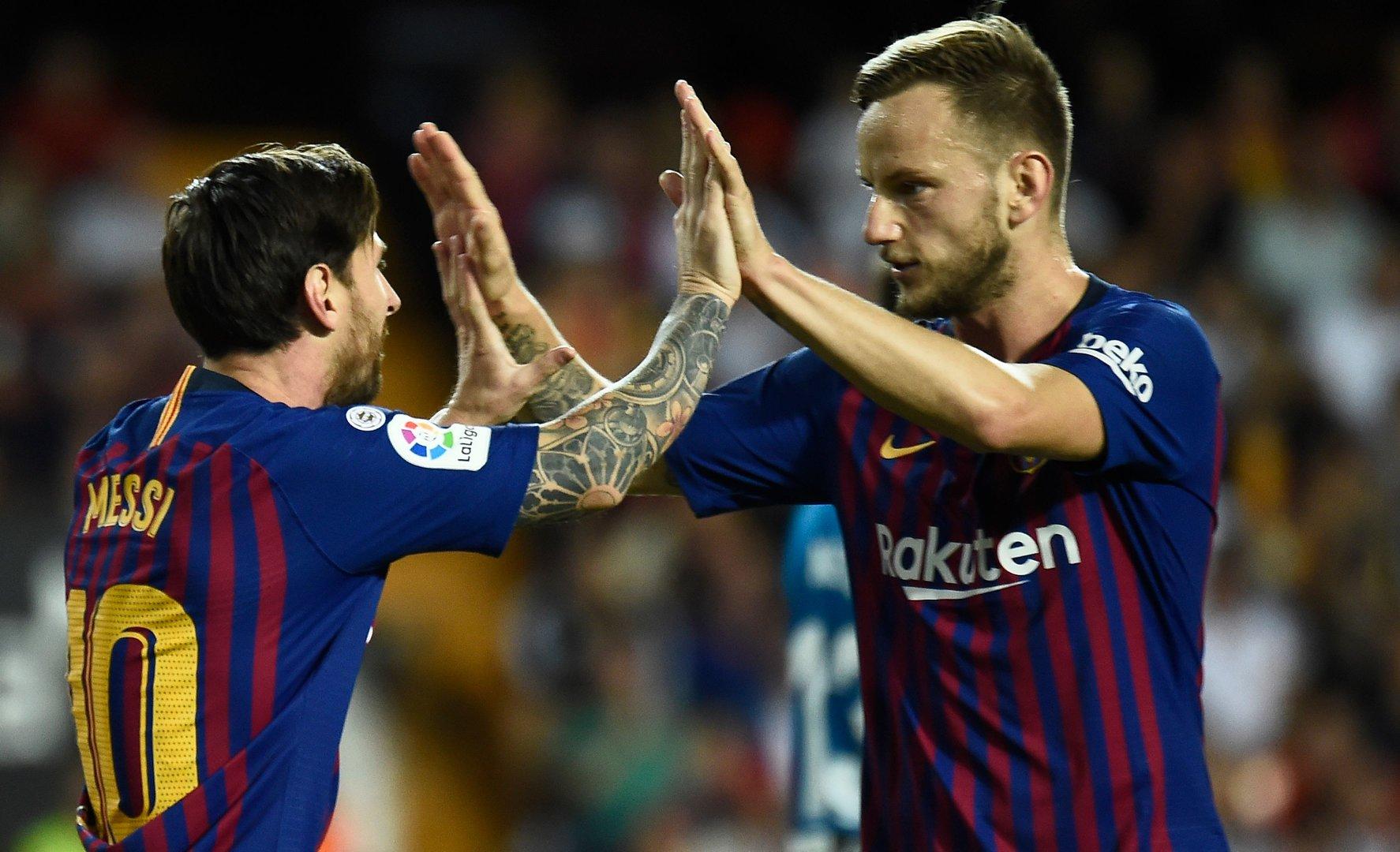 Fußball: Barcelona nach Messi-Tor in Valencia 1:1