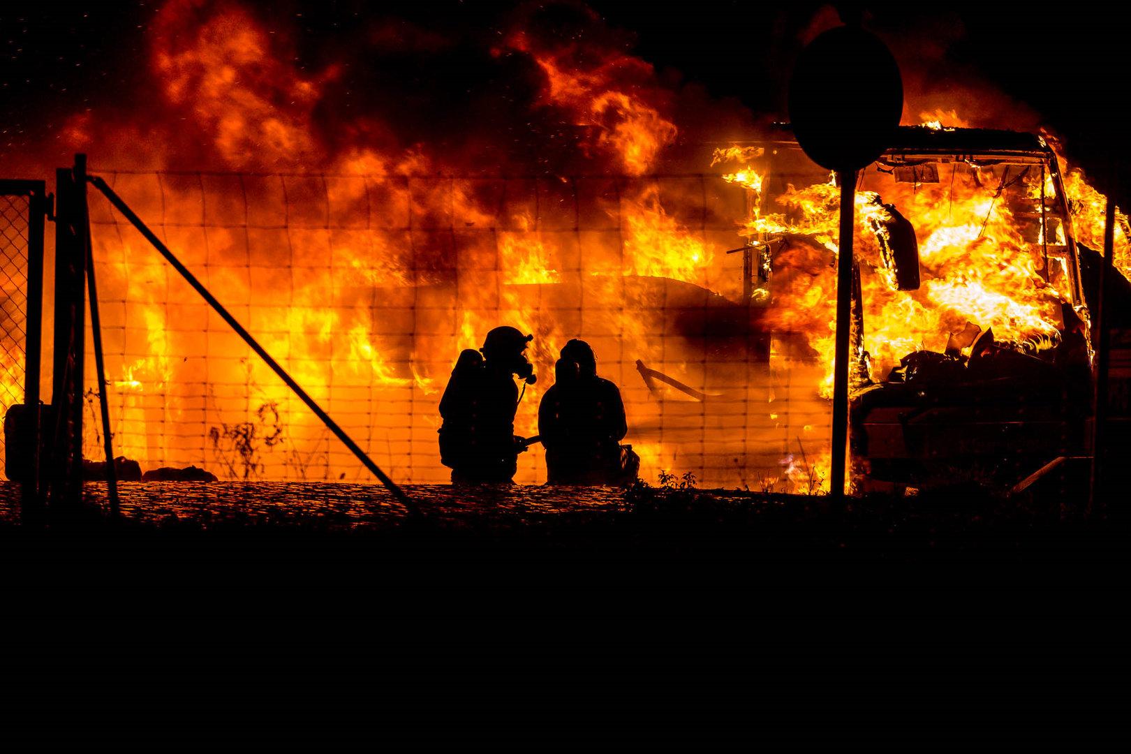 Deutschland: 48 Menschen aus brennendem Flixbus gerettet