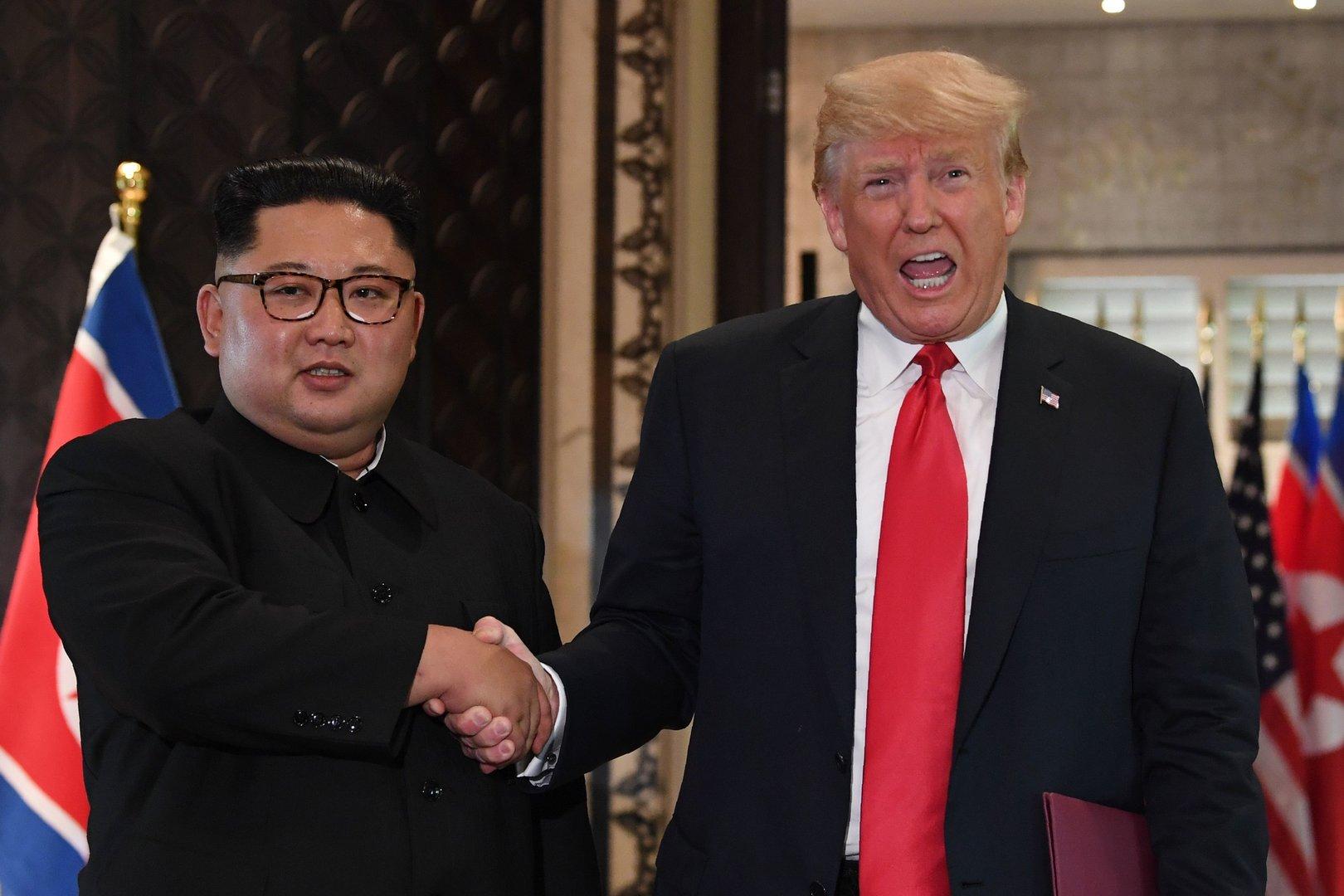 Trump schwärmt von neuem Brief von Kim aus Nordkorea