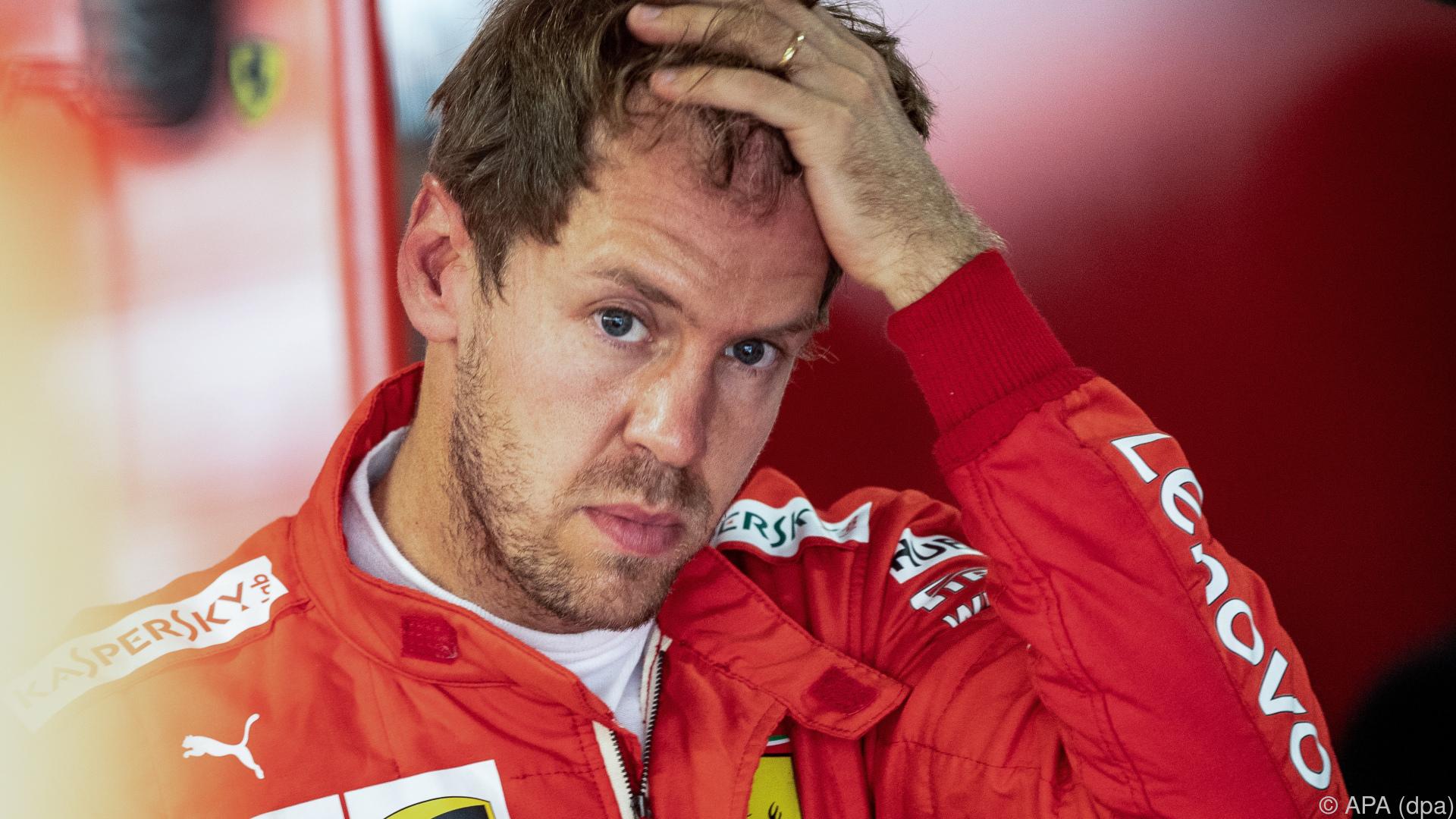 Kämpferischer Vettel: 