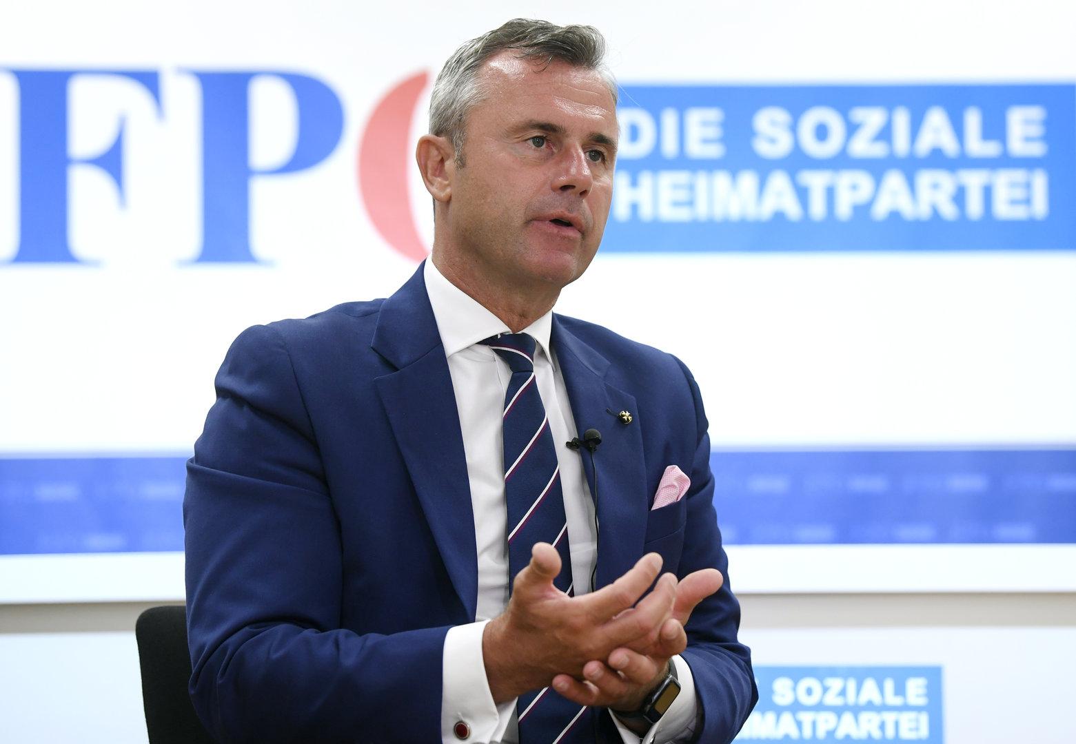 NR-WAHL: INTERVIEW NORBERT HOFER (FPÖ)
