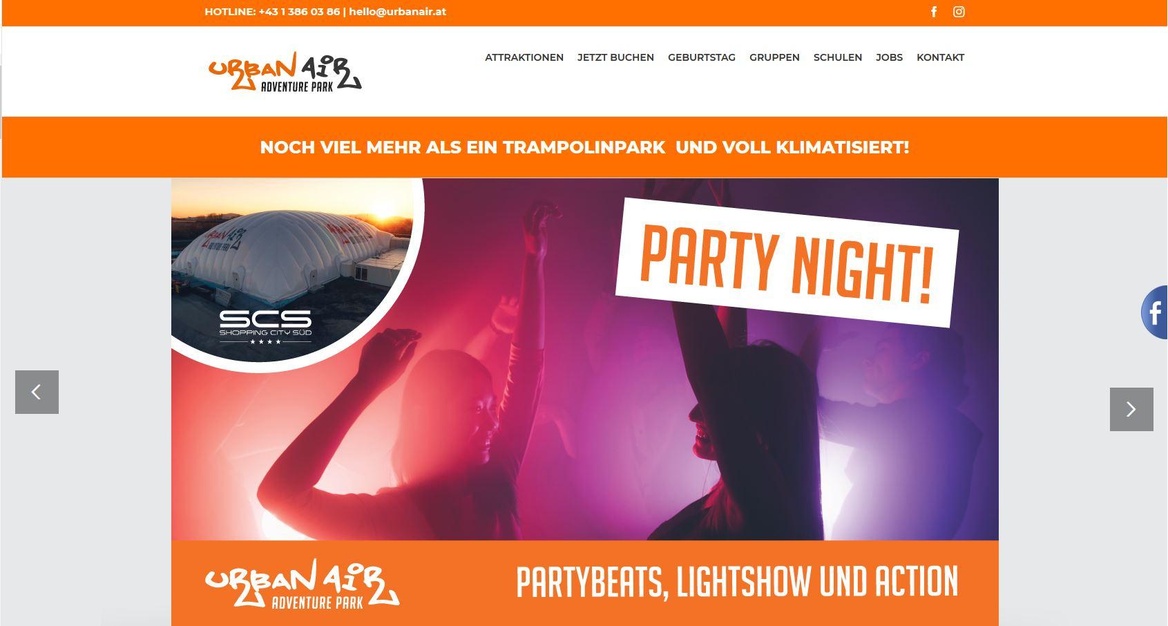Screenshot/Homepage