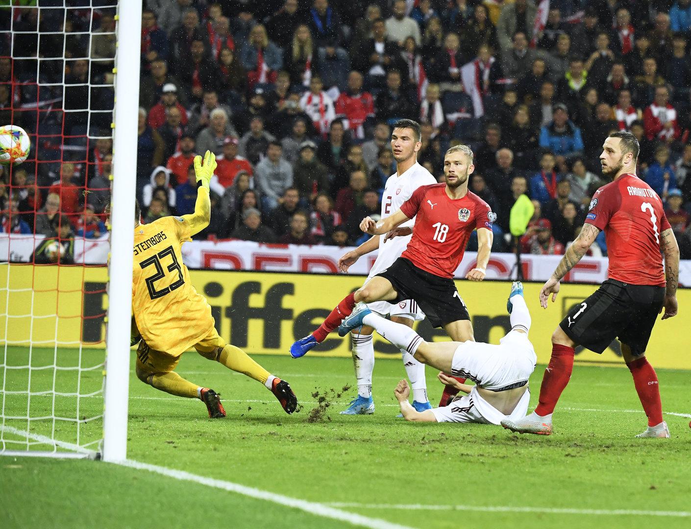 FUSSBALL-EM-QUALIFIKATION: ÖSTERREICH - LETTLAND
