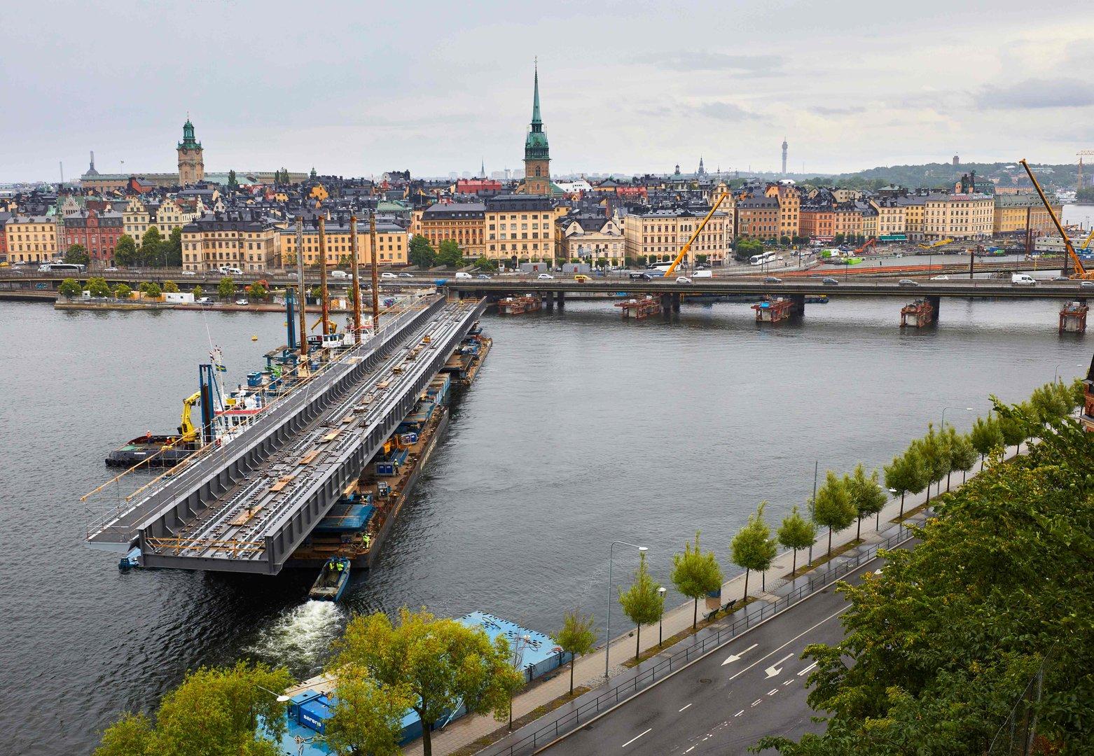 TOPSHOT-SWEDEN-INFRASTRUCTURE-BRIDGE
