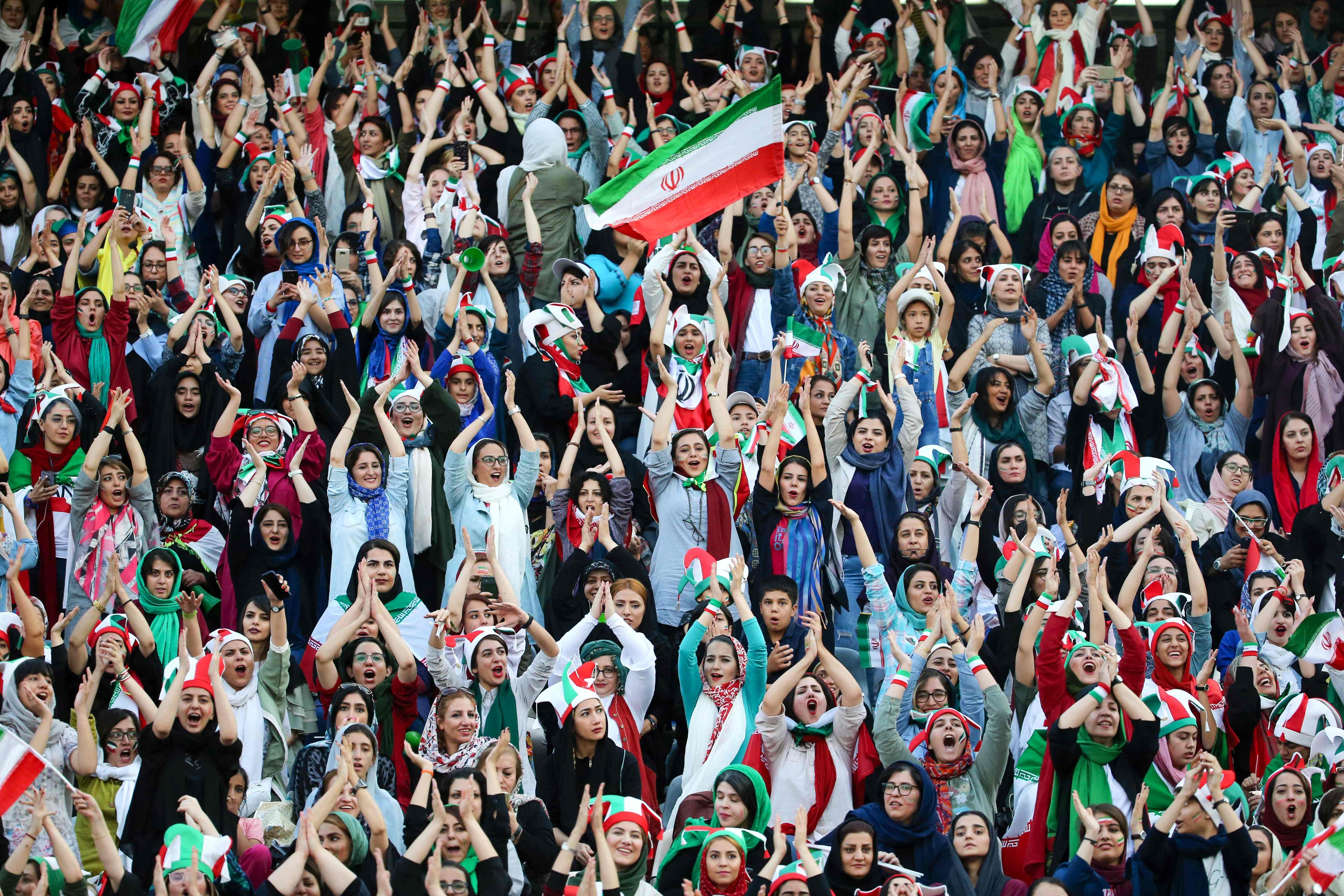TOPSHOT-FBL-WC-2022-IRN-CAM-FANS TOPSHOT-FBL-WC-2022-IRN-CAM-FANS