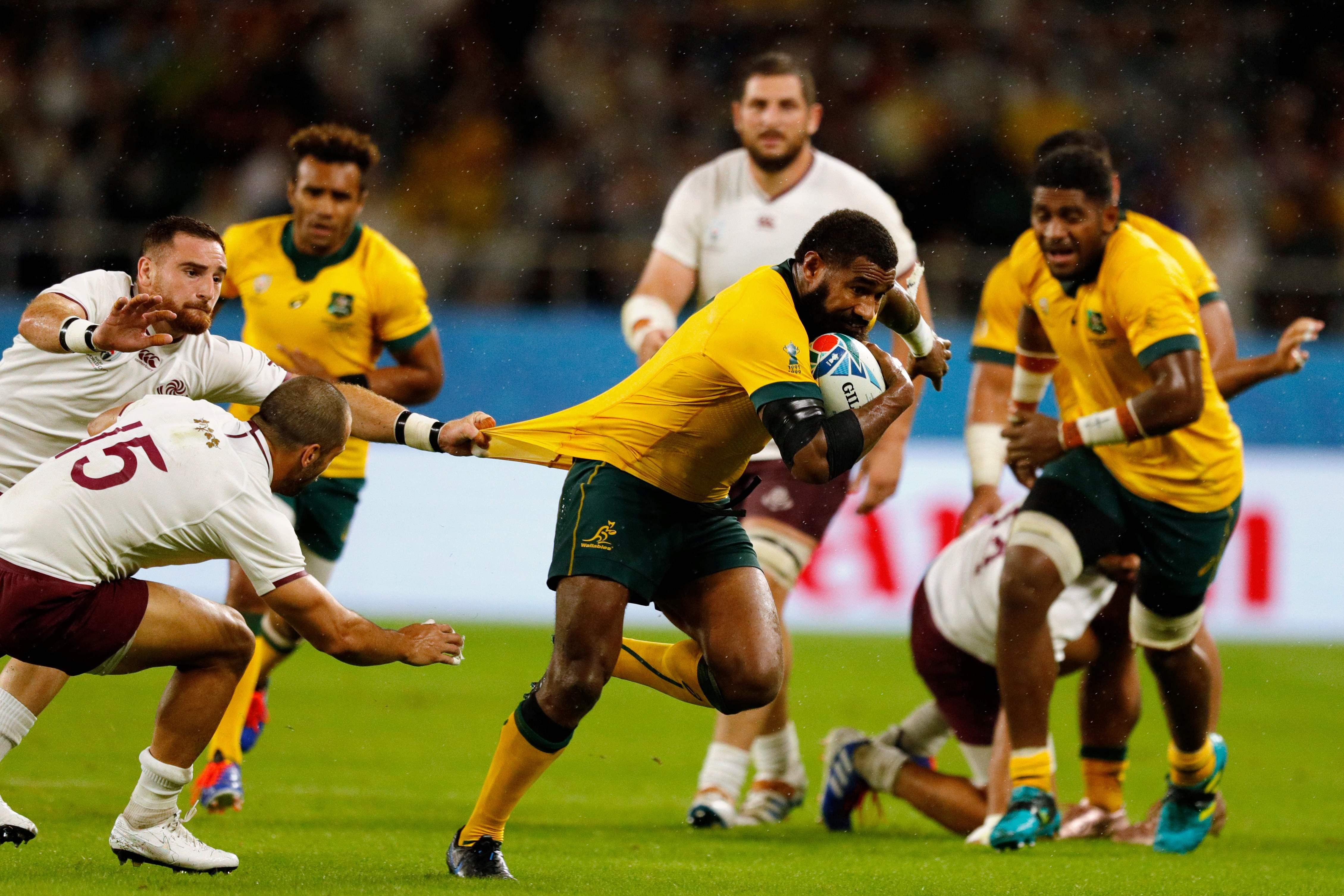 RUGBYU-WC-2019-MATCH33-AUS-GEO RUGBYU-WC-2019-MATCH33-AUS-GEO