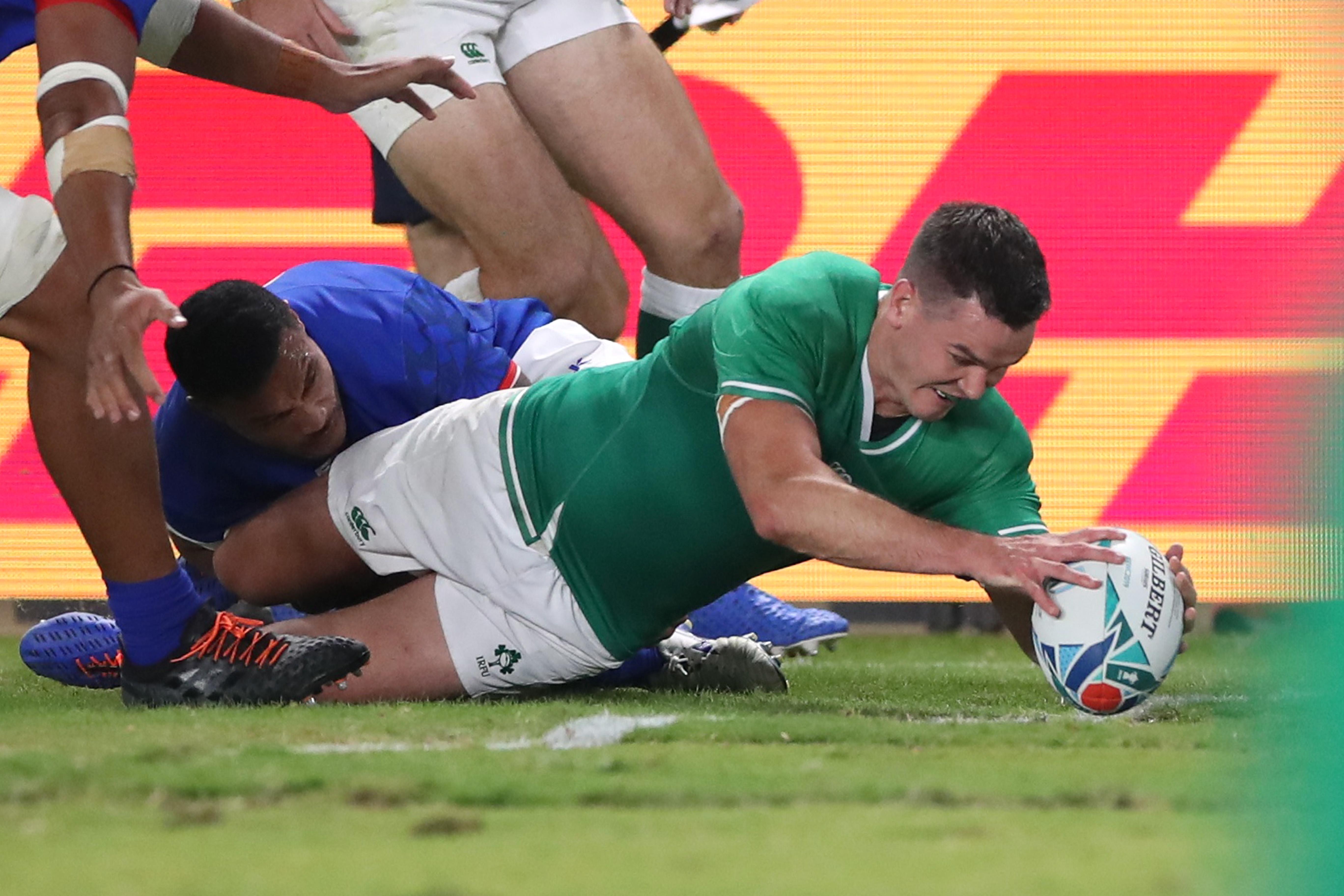 Rugby-WM, Tag 24: 14 Iren walzen Samoa nieder
