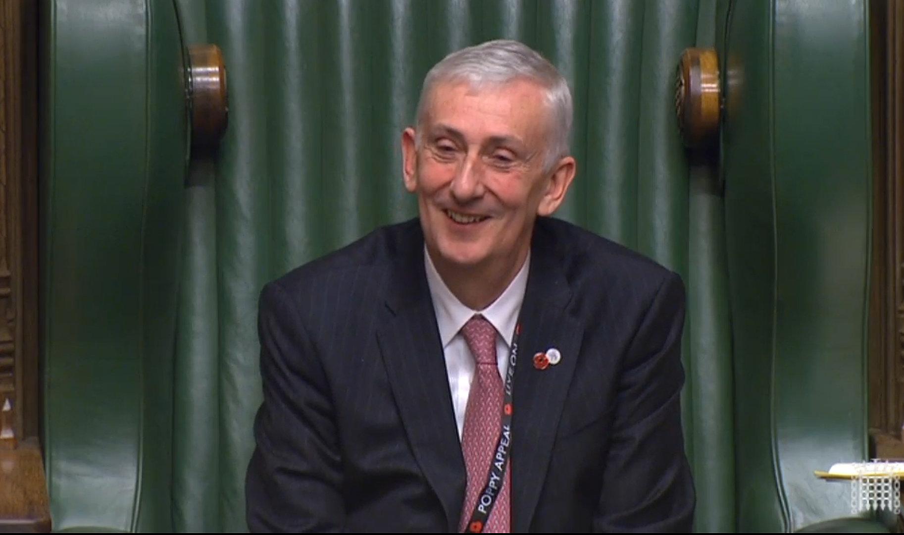 BRITAIN-POLITICS-PARLIAMENT-SPEAKER