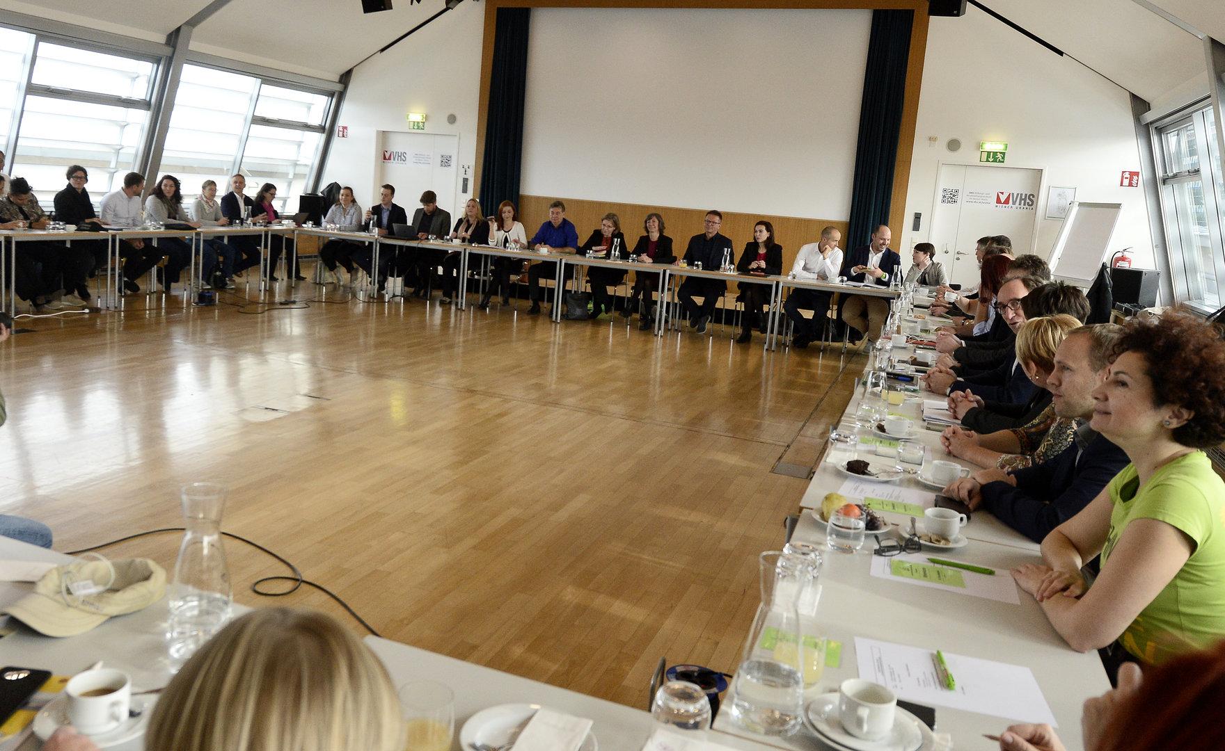 ERWEITERTER BUNDESVORSTAND DIE GRÜNEN: GEWESSLER/ KOGLER/HEBEIN