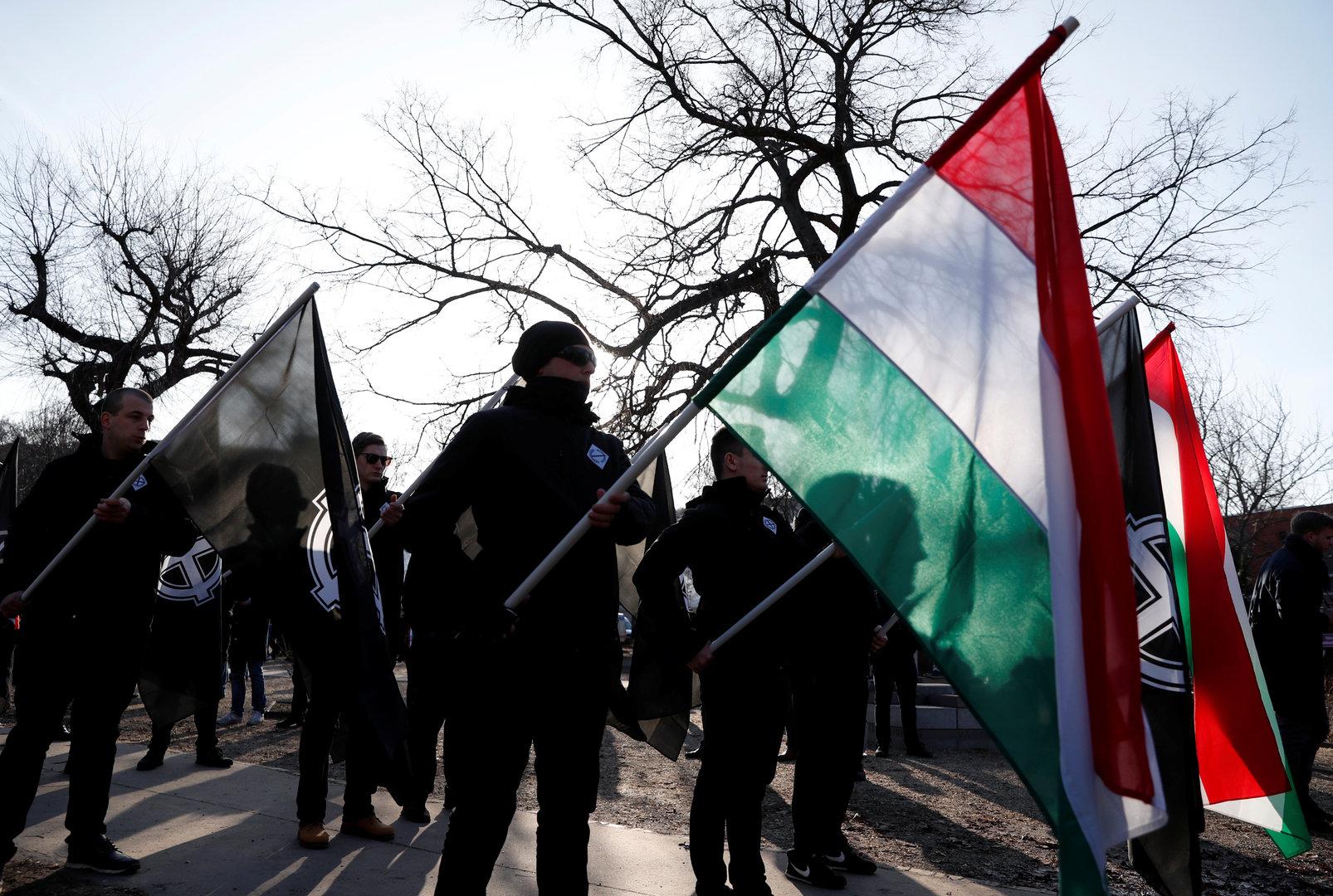 500 Neonazis begingen in Budapest den 