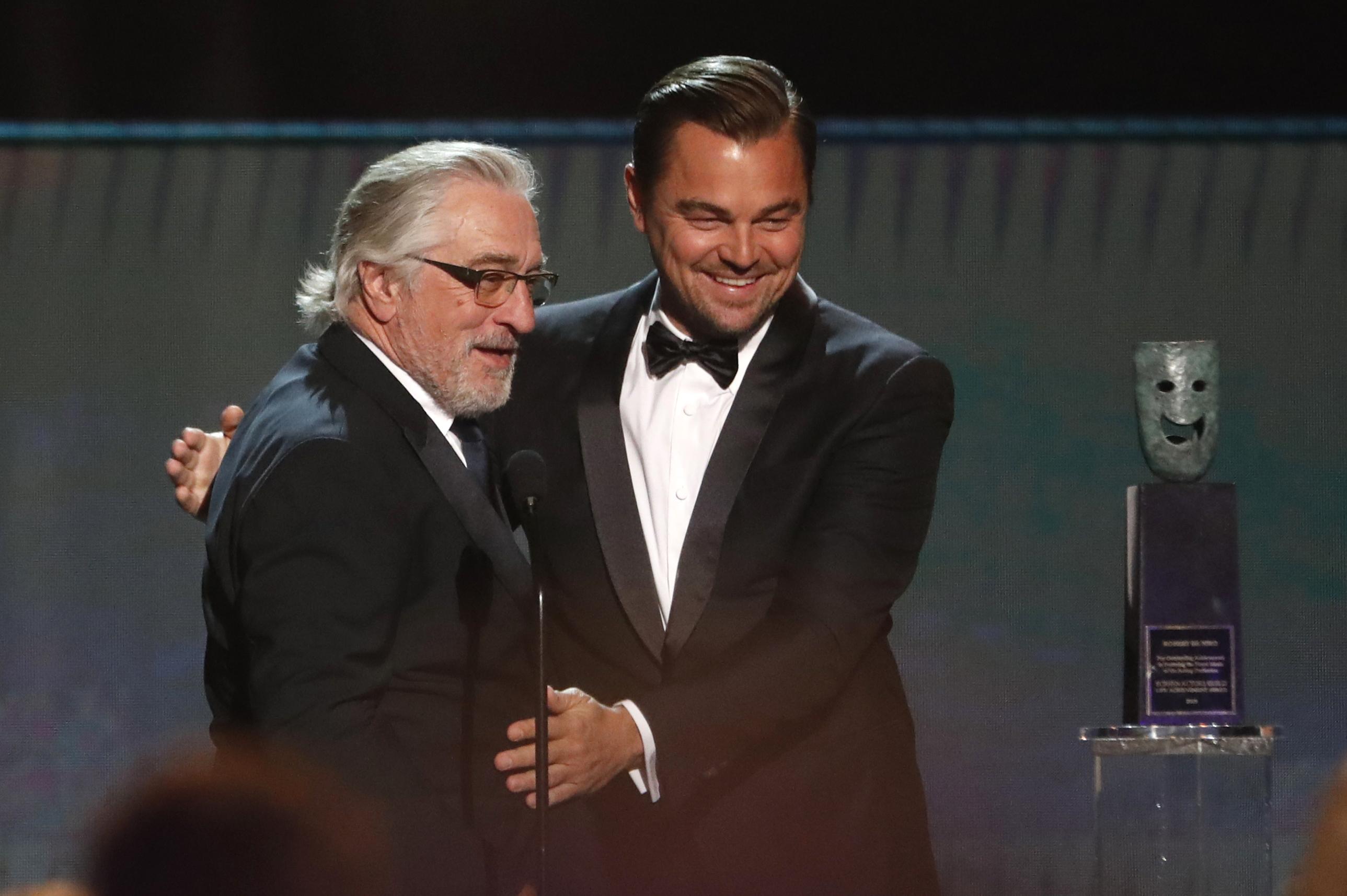DiCaprio und De Niro versteigern für Spende Statistenrollen
