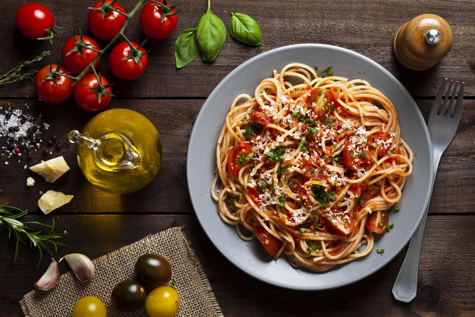 Vegan durch den Jänner - Tag 14: Spaghetti al pomodoro fresco