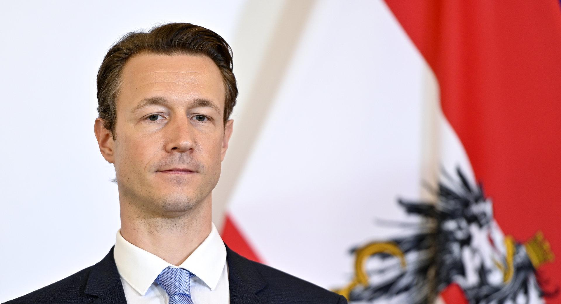 Finanzminister Gernot Blümel