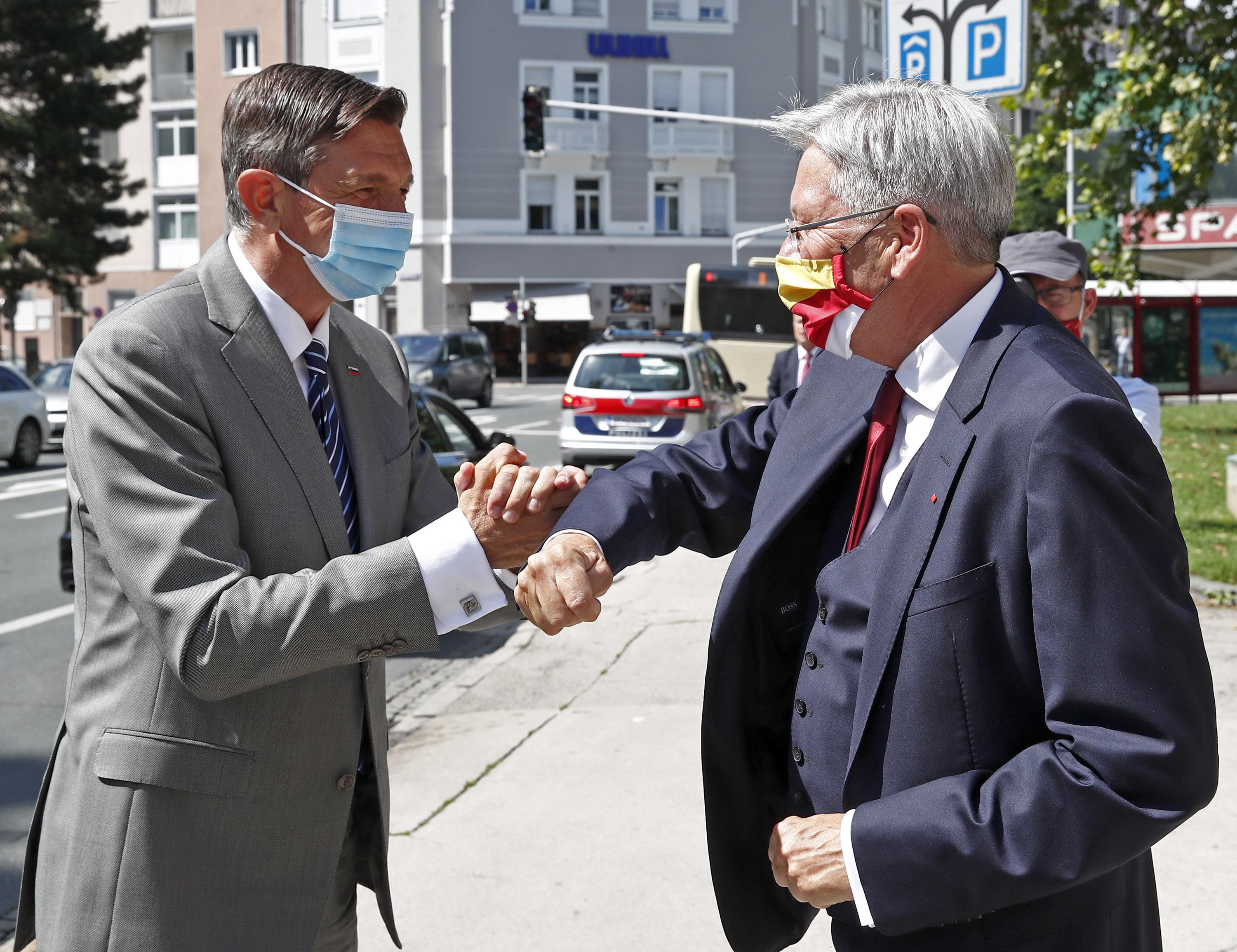 Sloweniens Präsident in Kärnten: Einst Feinde, jetzt Freunde