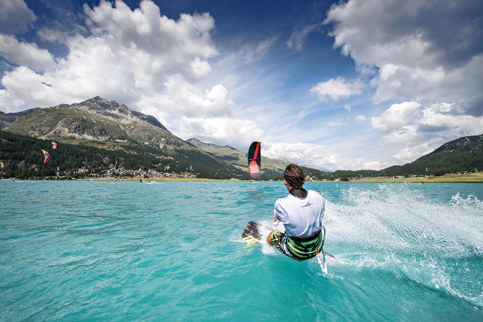 Kiten im Hochtal: Dieses Surfrevier liegt 1.800m über dem Meer