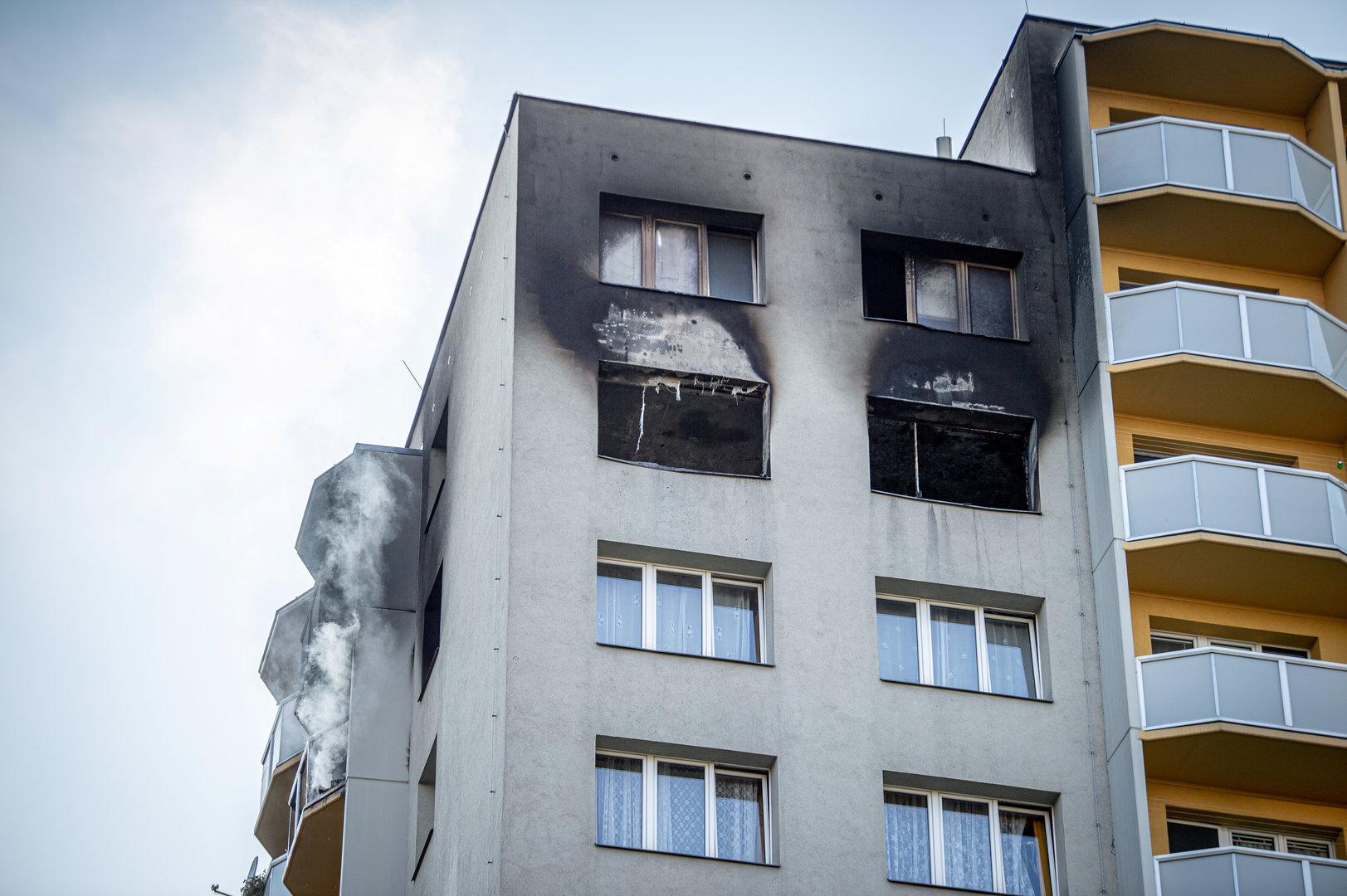 Elf Tote bei Hochhausbrand in Tschechien, darunter drei Kinder