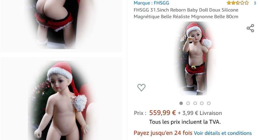 Auch in Frankreich: Amazon bietet Kinder-Sexpuppen an