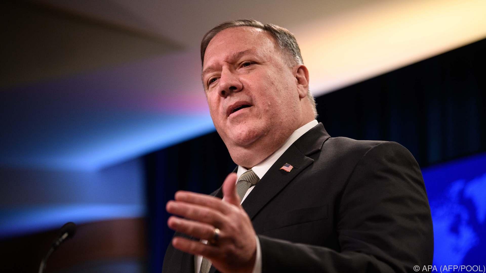 Pompeo verdächtigt russische Regierung Pompeo verdächtigt russische Regierung