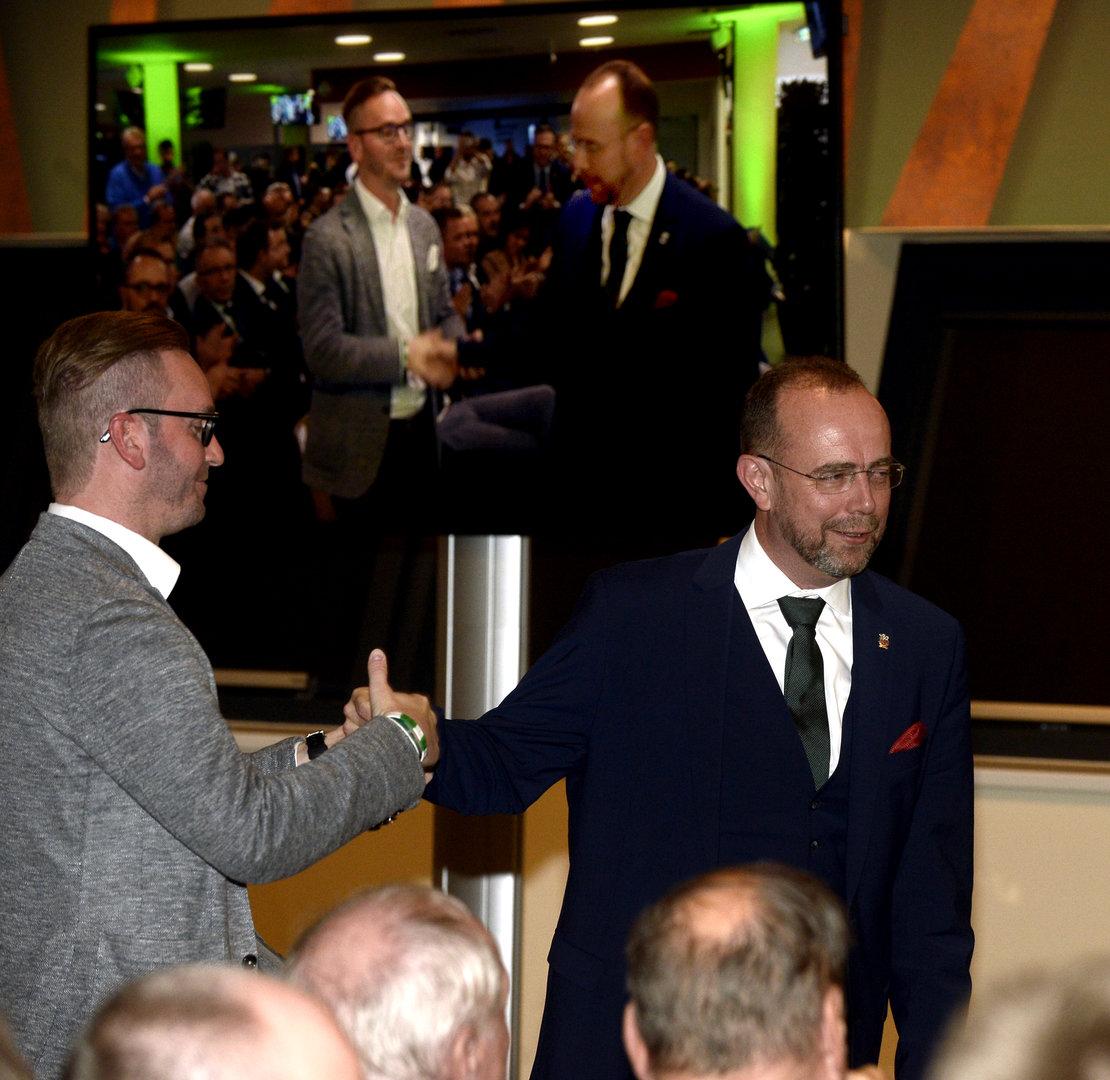 NEUER SK RAPID - PRÄSIDENT: BRUCKNER/SCHMID